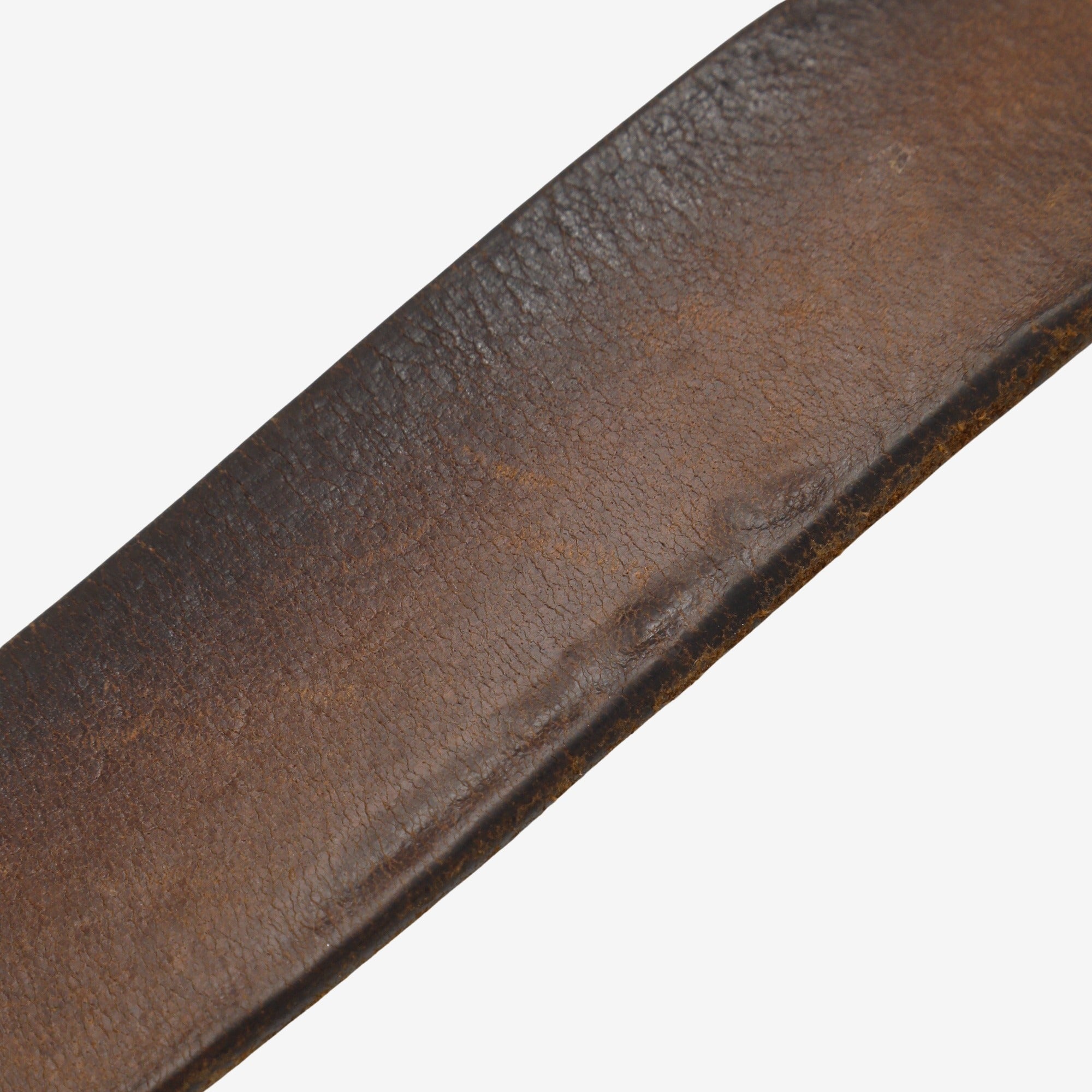 2 Pronged Leather Belt