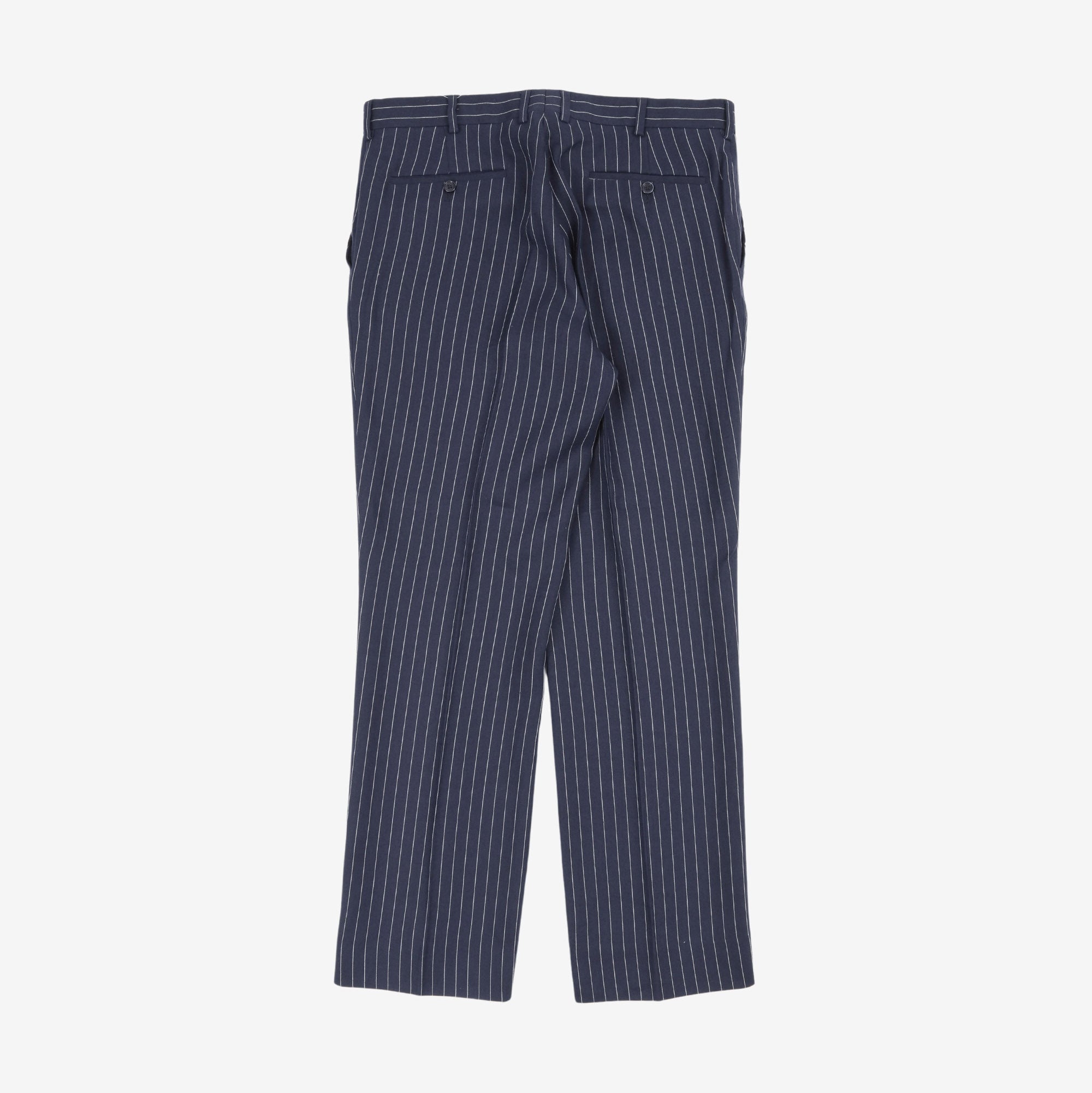 Linen Pinstripe Trousers (35W X 32L)