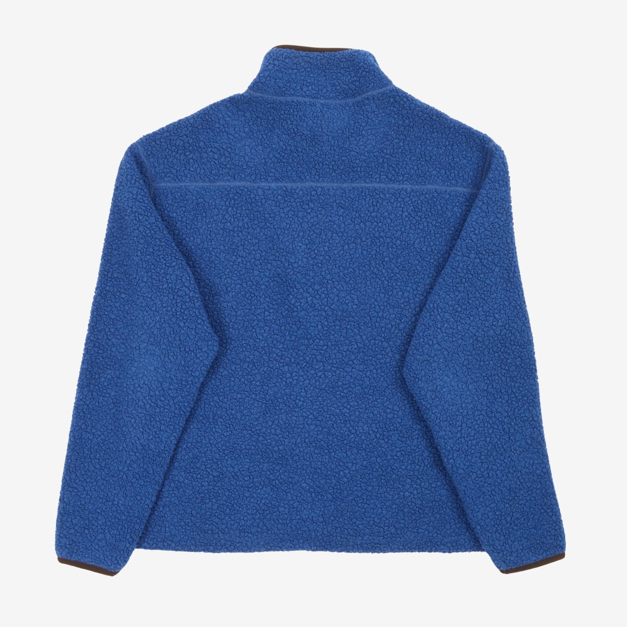 Boucle Wool Zip Fleece Jacket