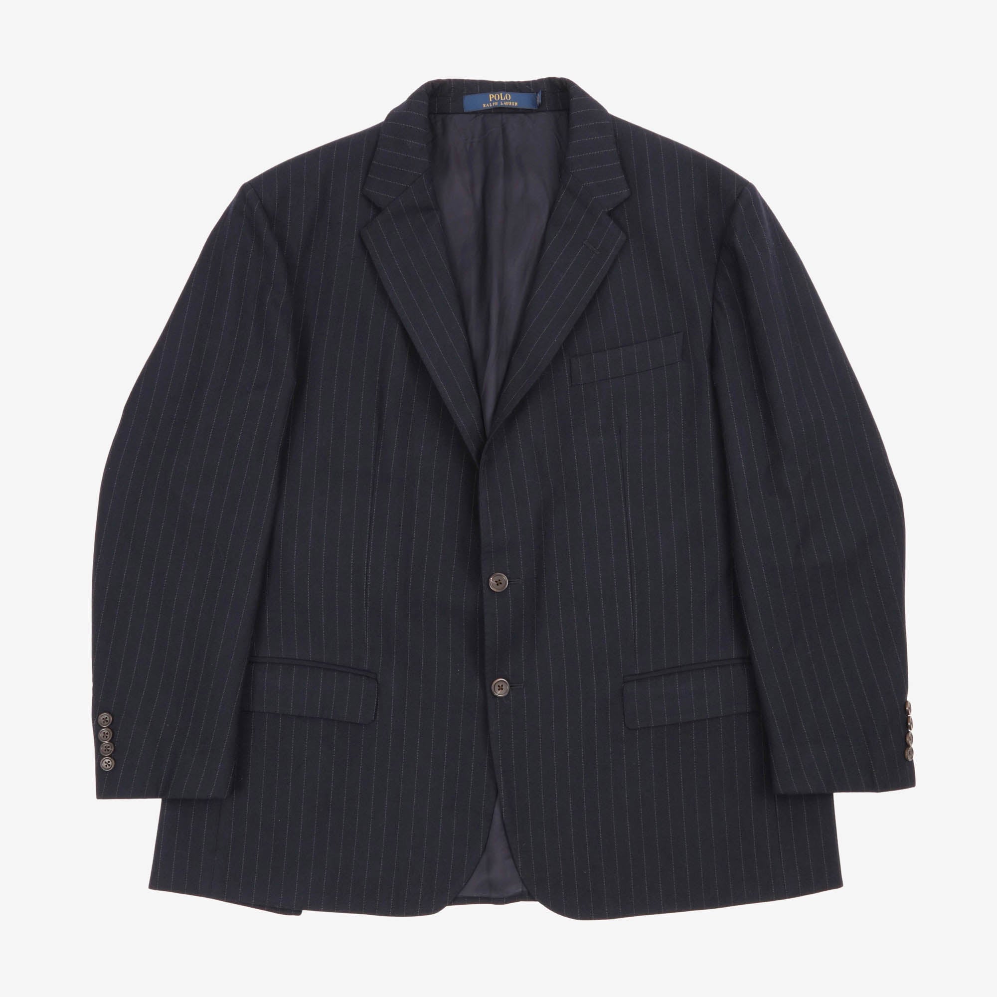 Wool Pinstripe Suit