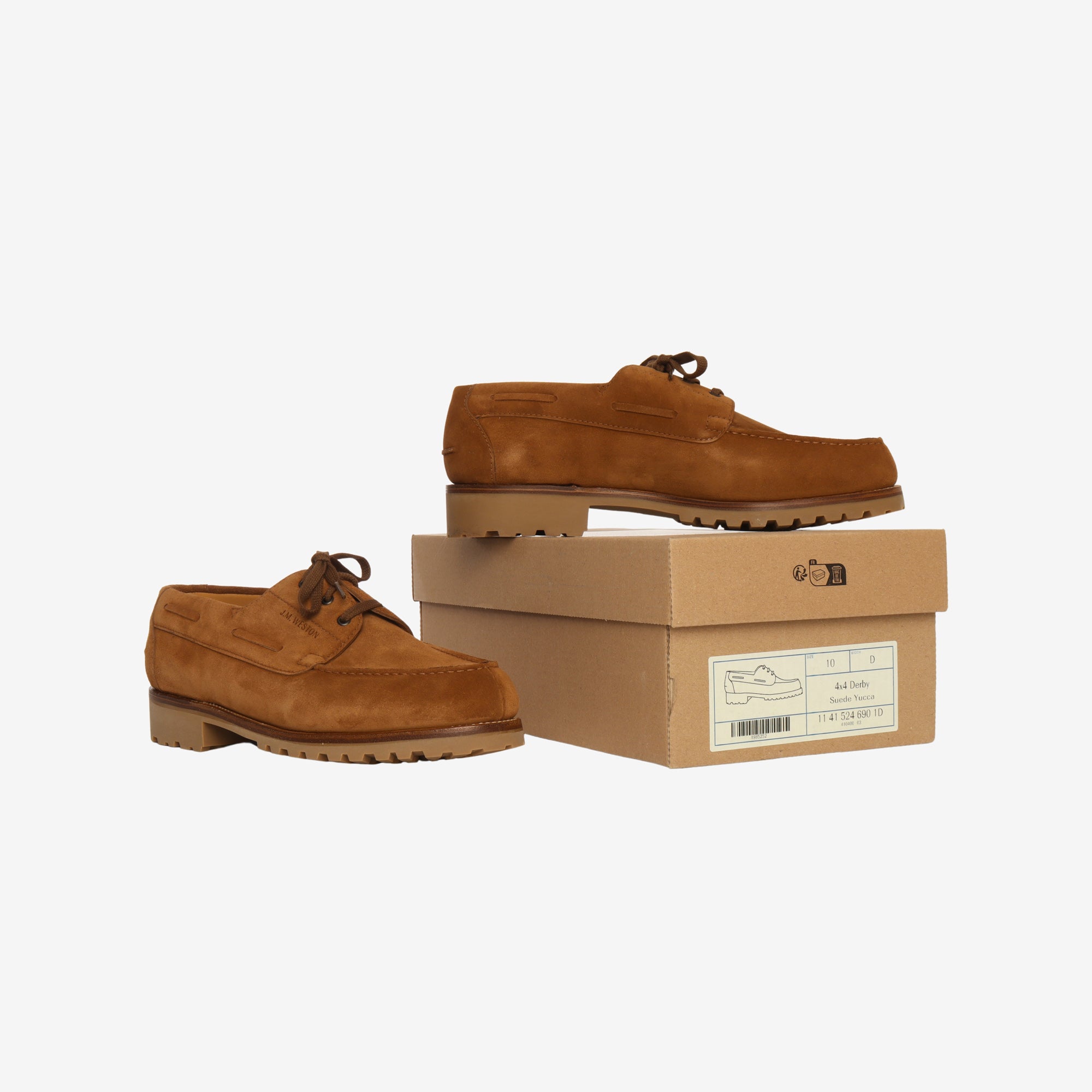 Suede Derby Shoes