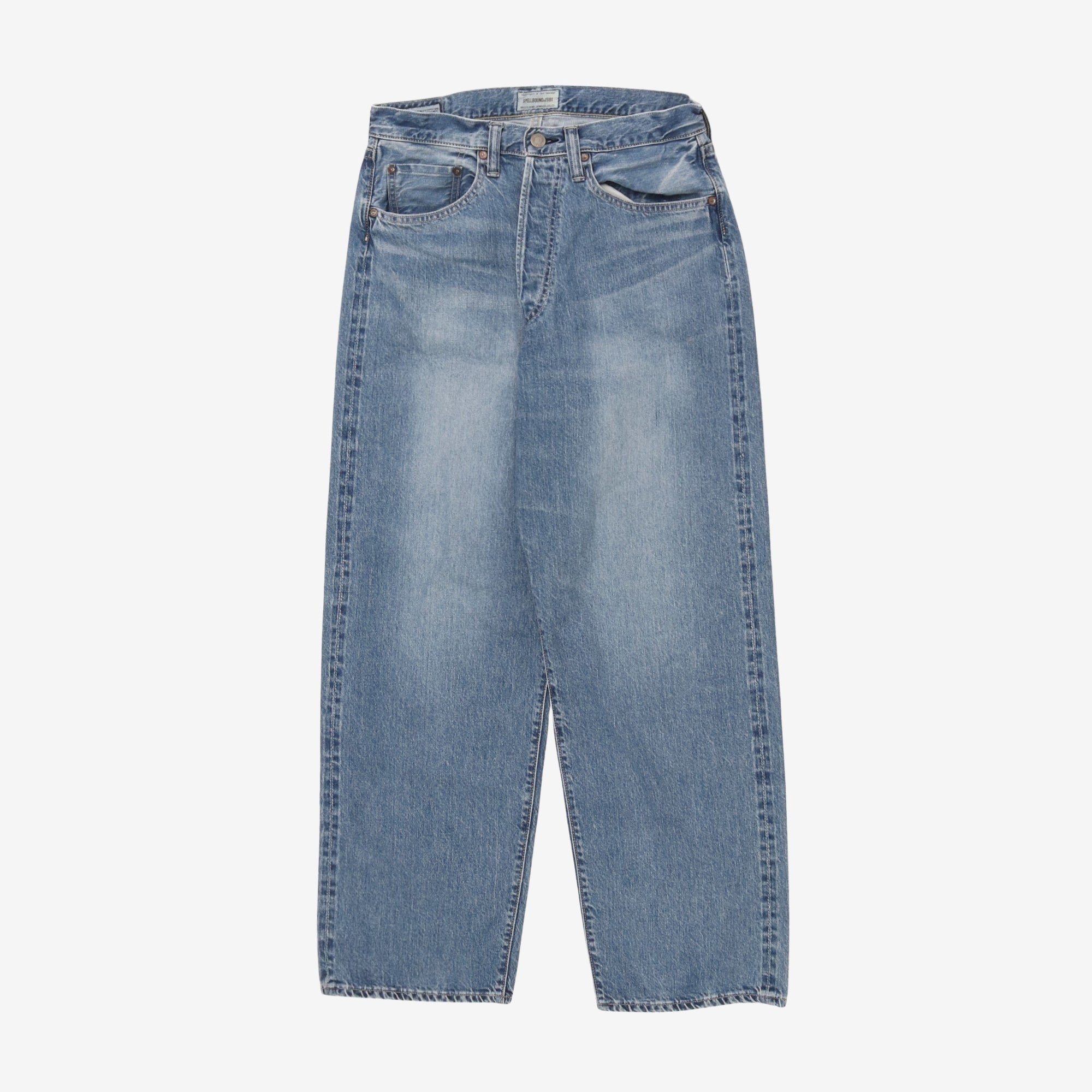 5P Selvedge Wide Taped Jeans