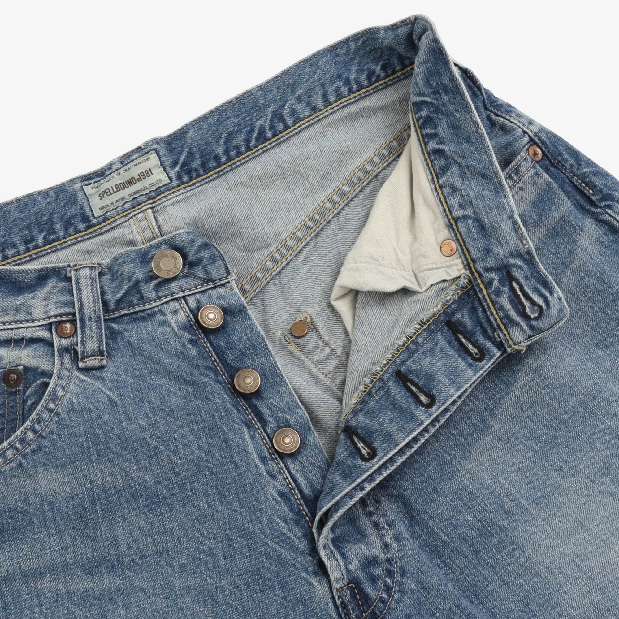 5P Selvedge Wide Taped Jeans