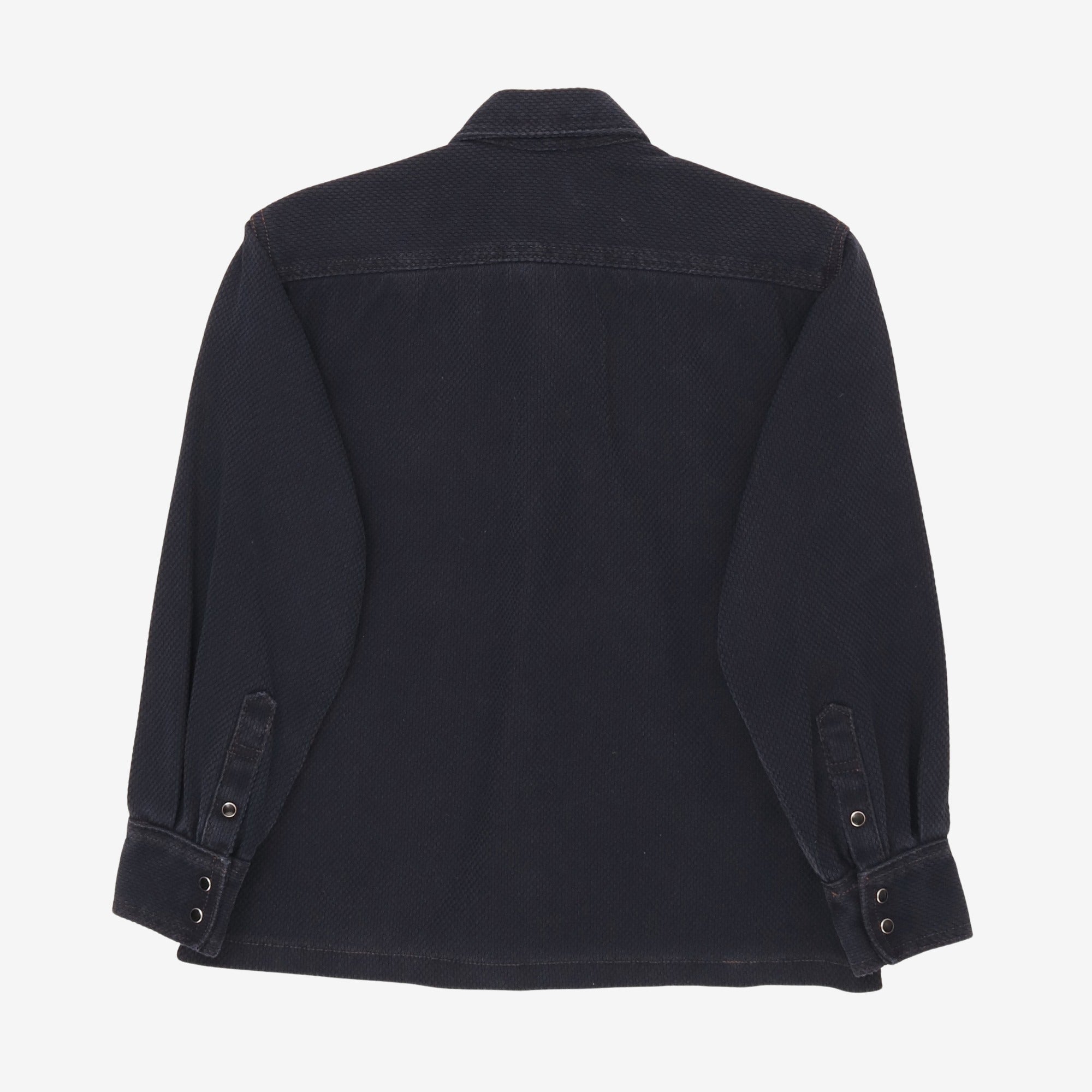 Sashiko Denim Trucker Shirt