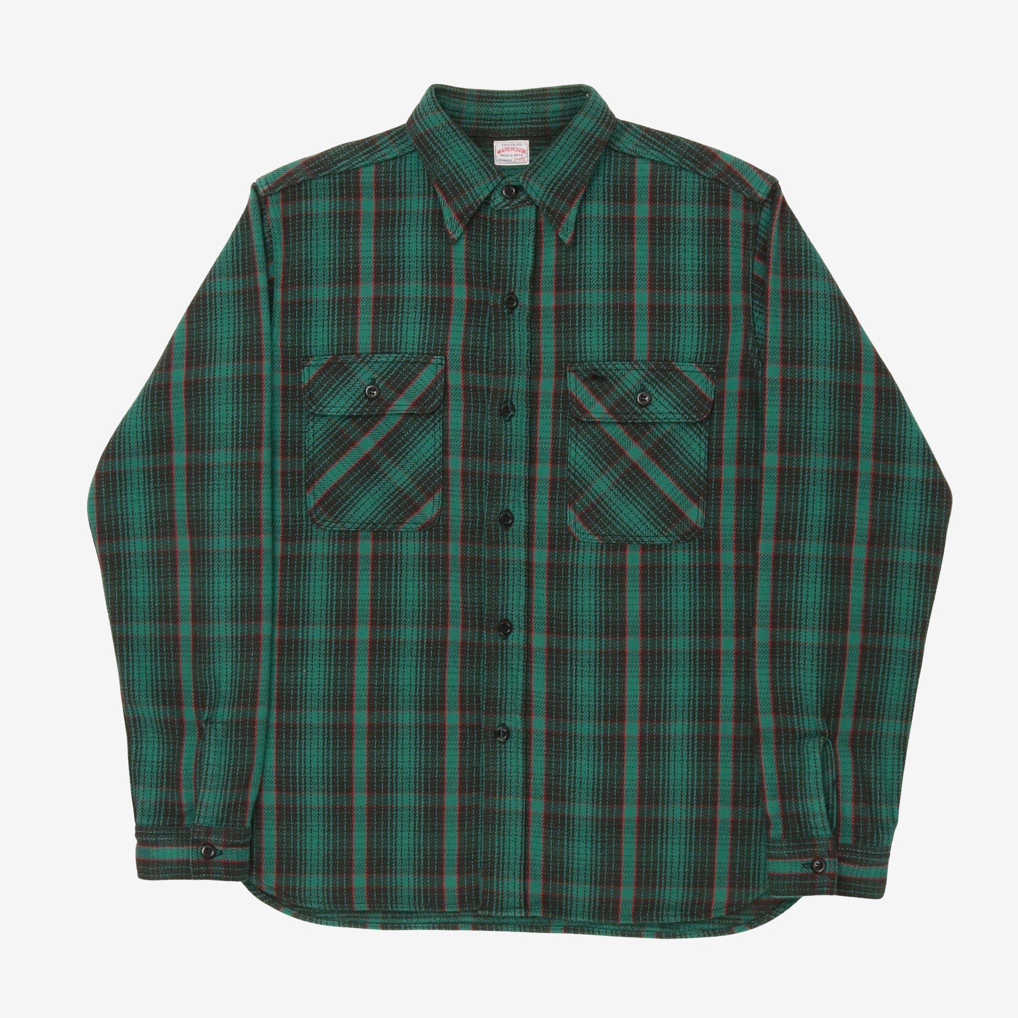 Check Flannel Work Shirt