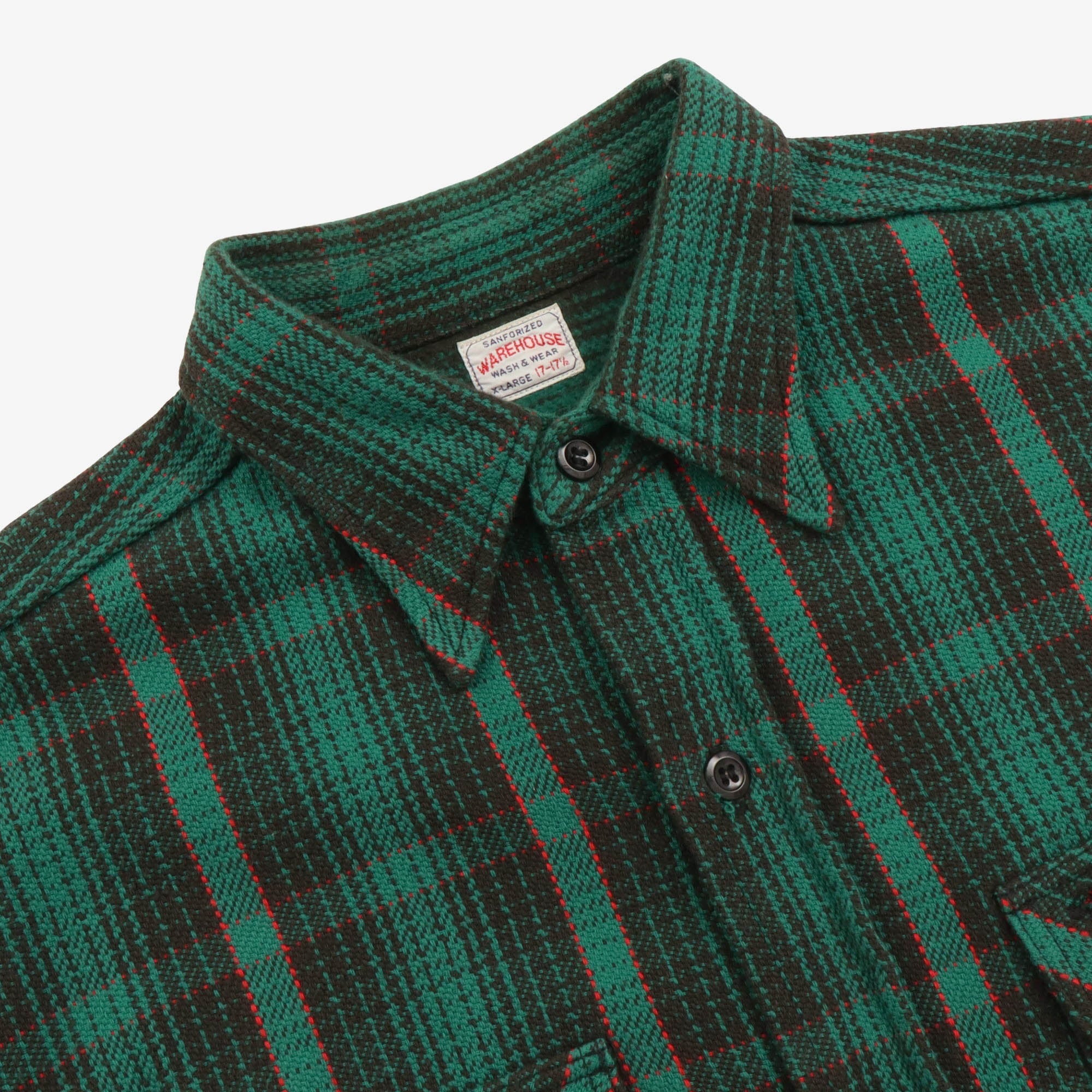 Check Flannel Work Shirt