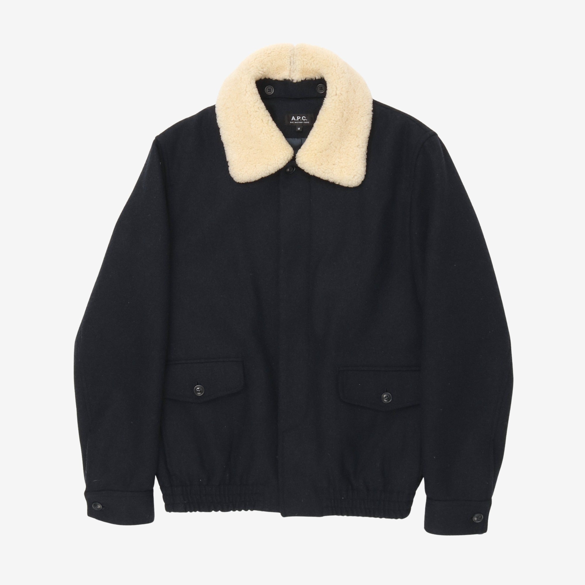 Shearling Bomber Jacket
