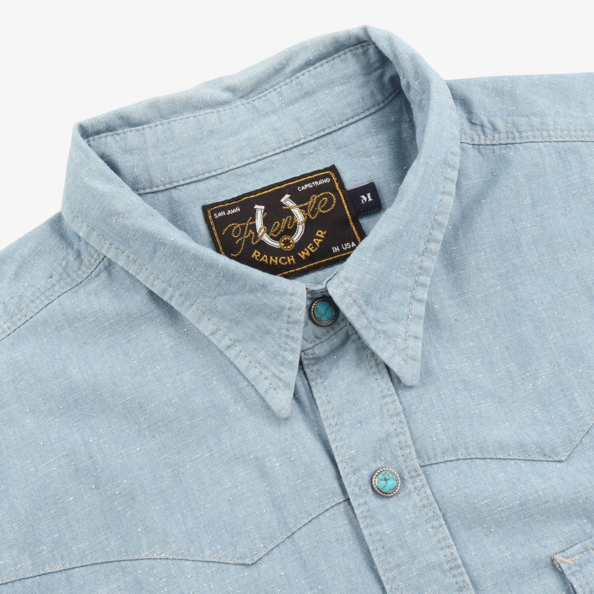 Chambray Western Shirt