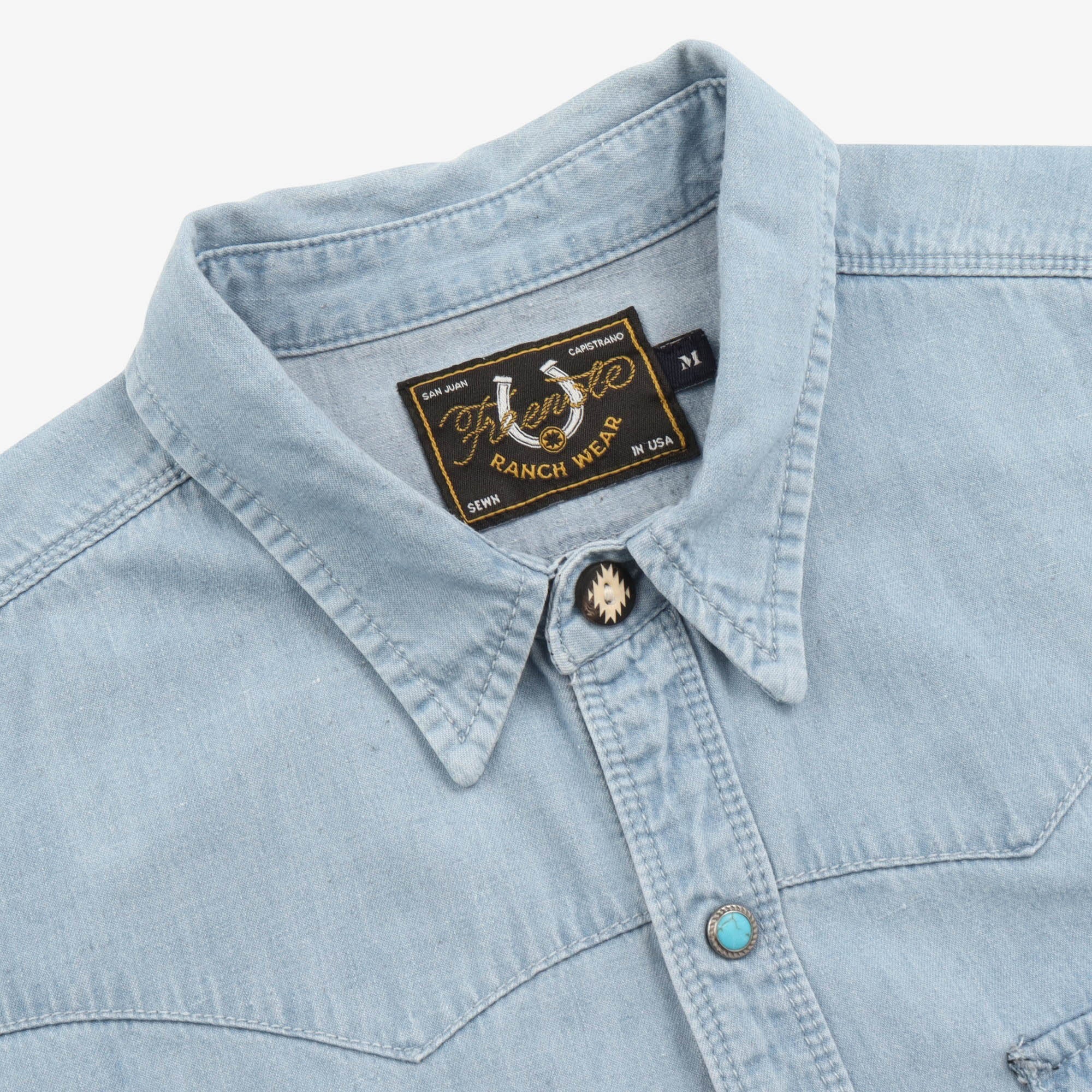 Chambray Western Shirt