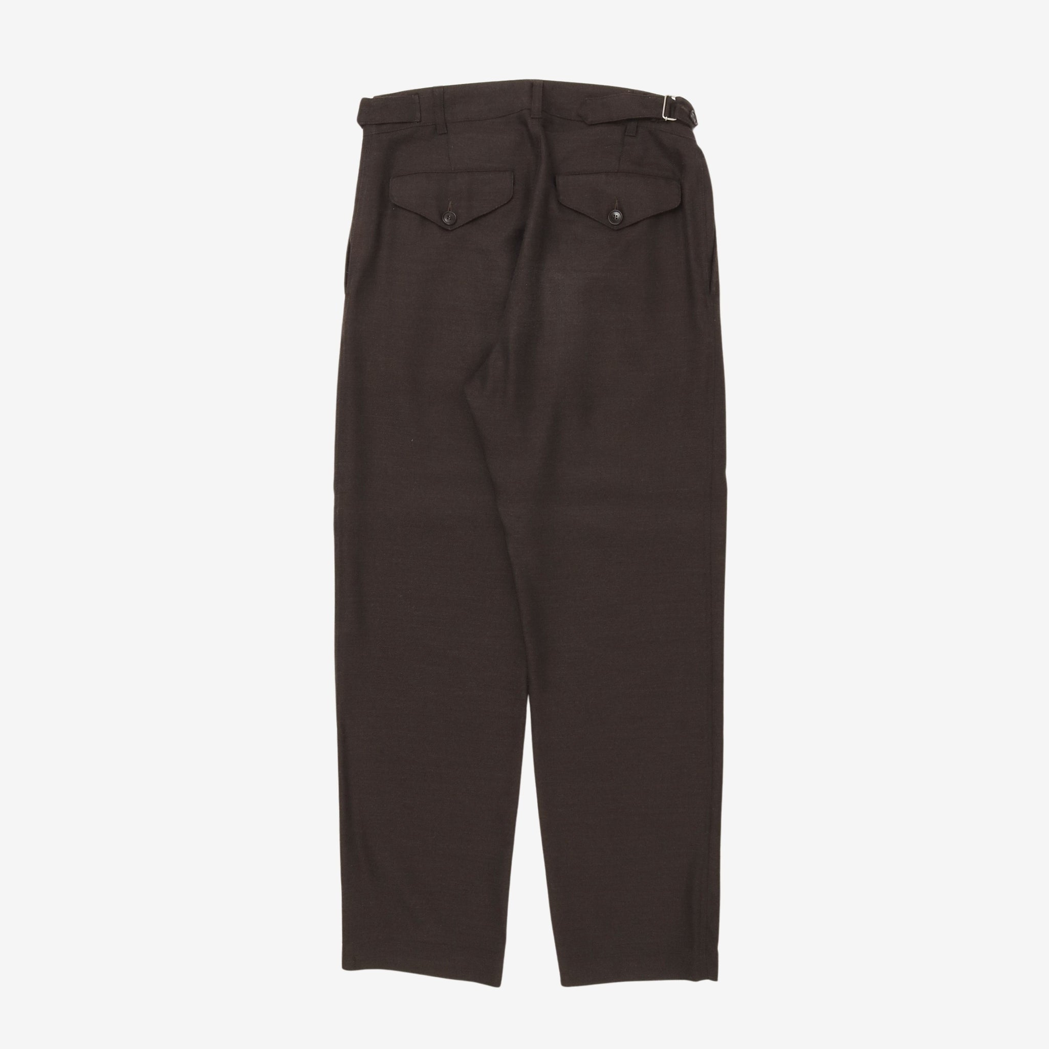 Wool Blend Trousers