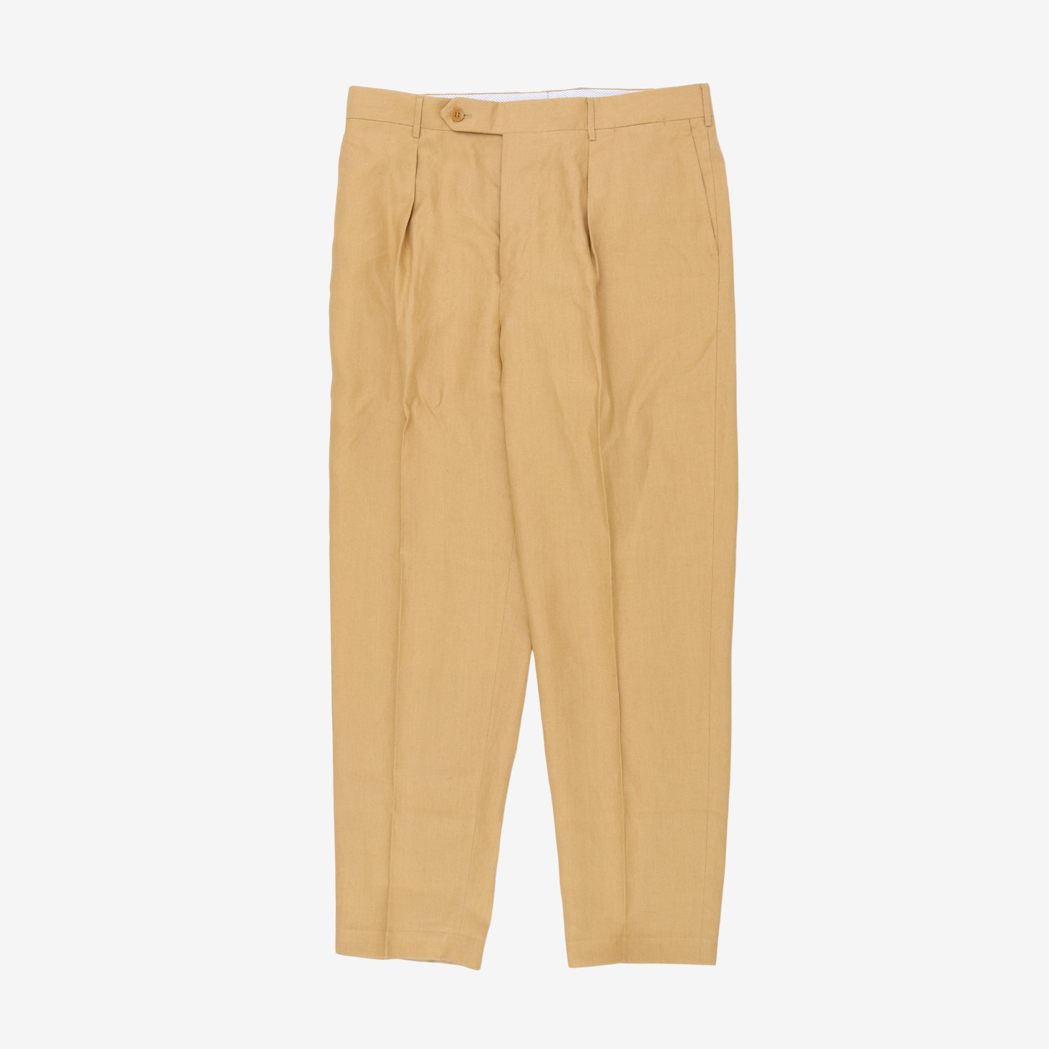 Single Pleated Trousers