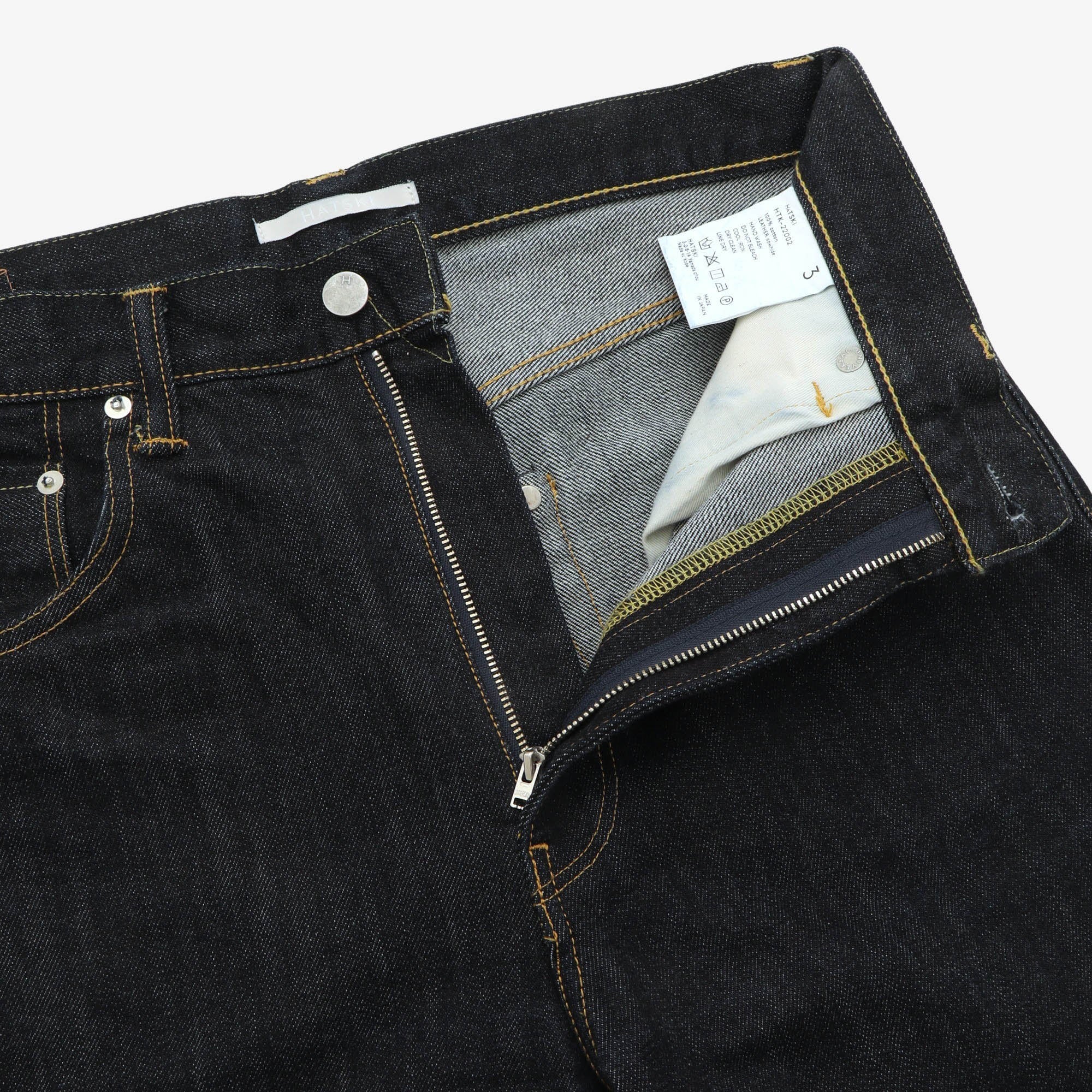 HTK-22002 Straight Selvedge Denim