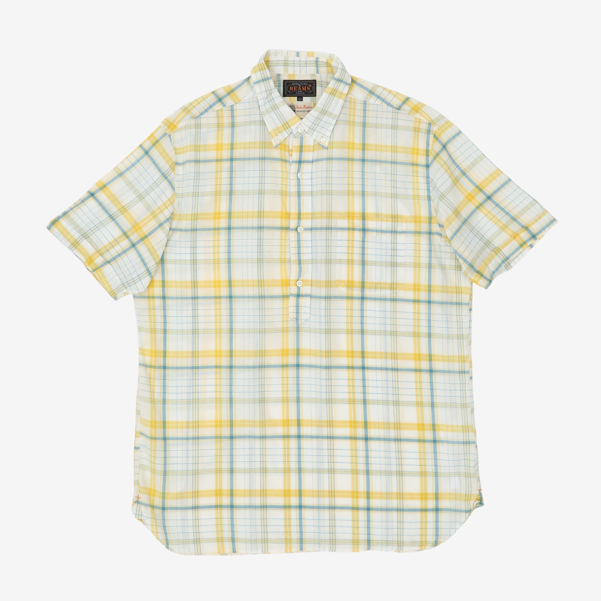 Madras PO Shirt SS
