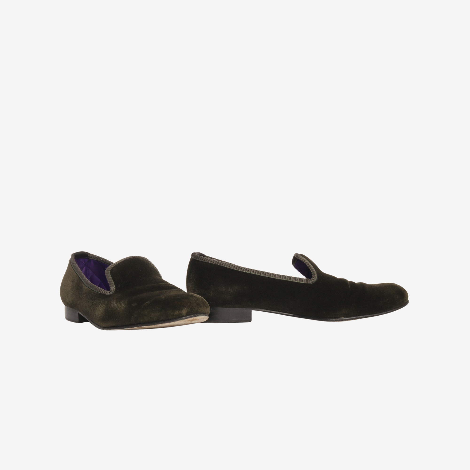 Velvet Albert Slippers