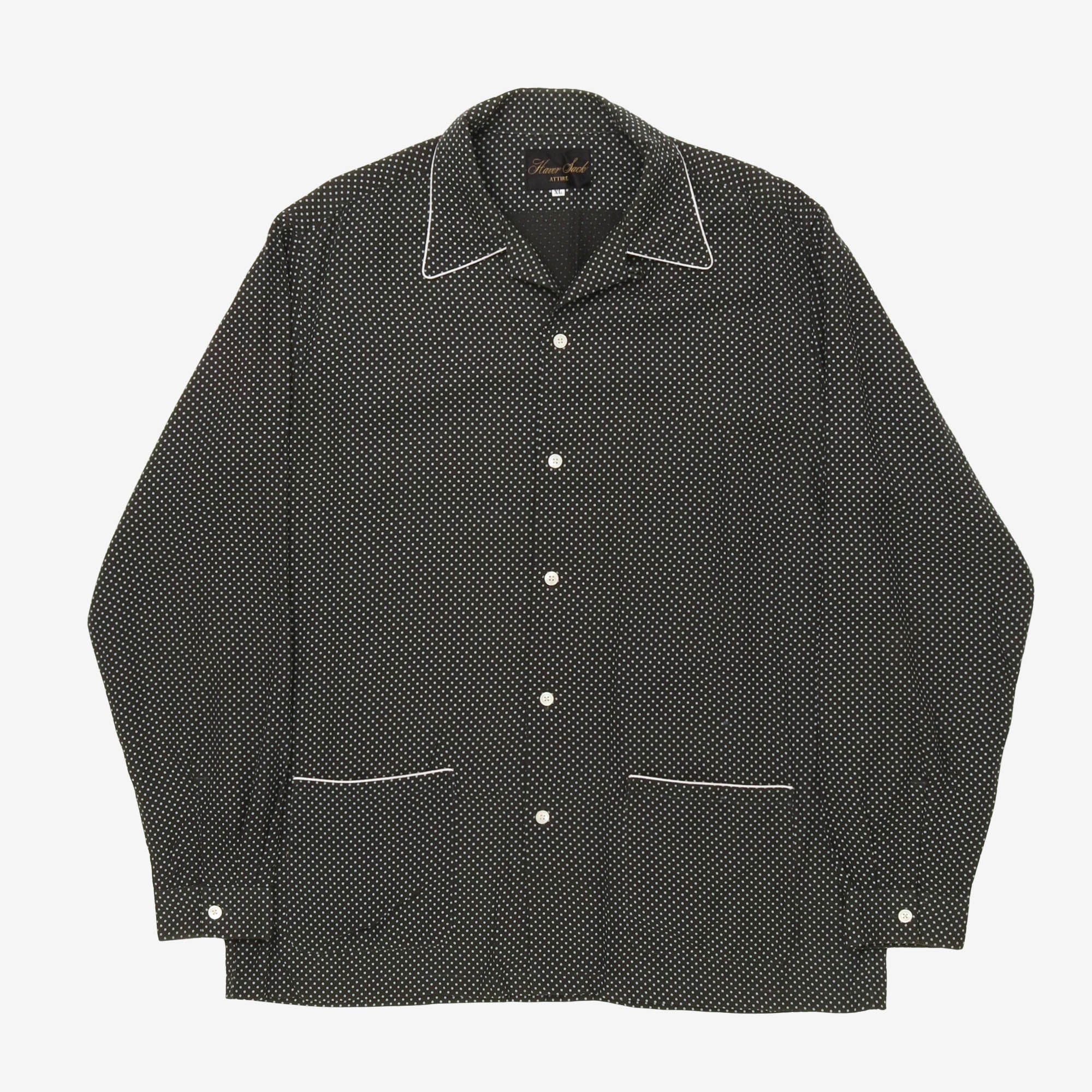 Polka Dot Tencel Shirt