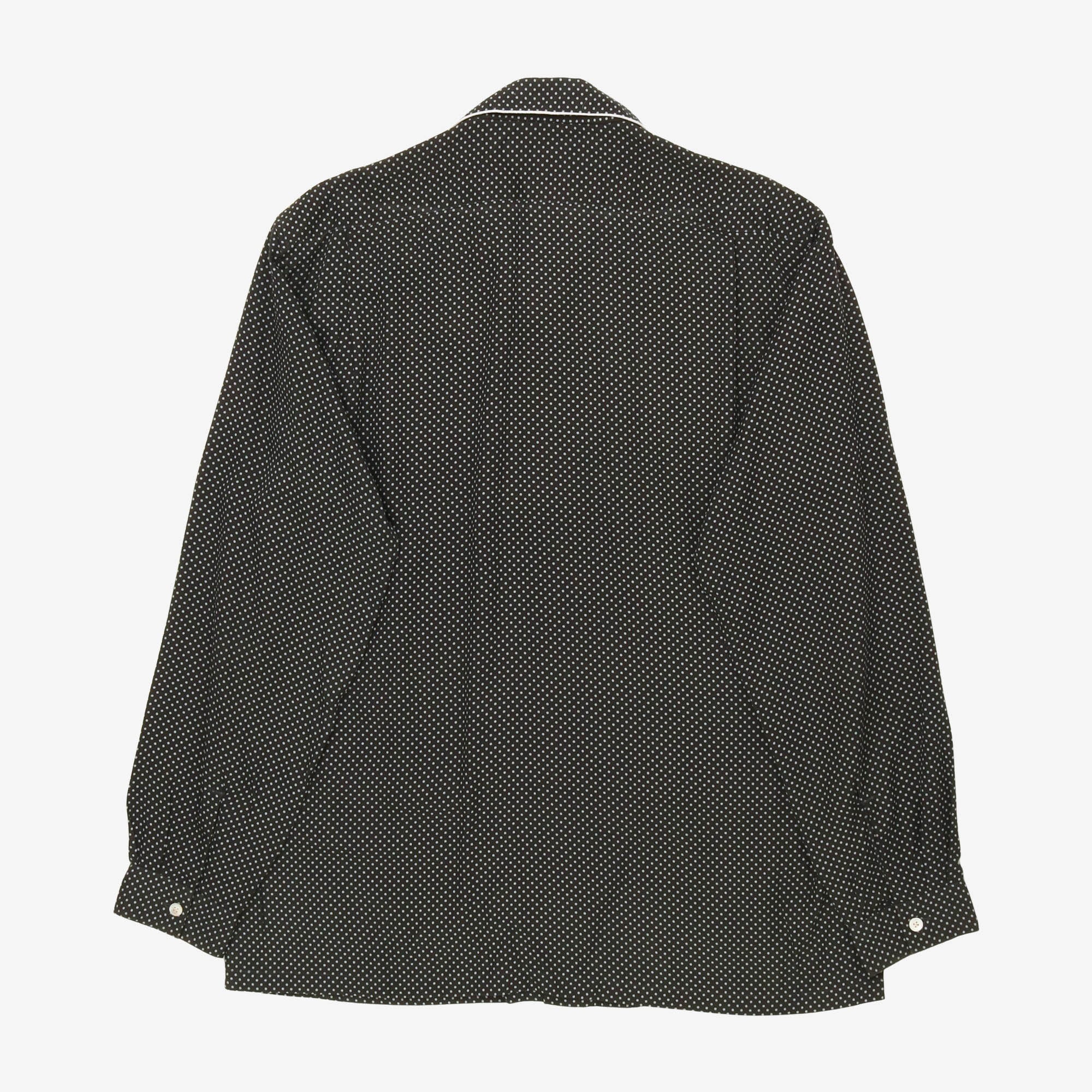 Polka Dot Tencel Shirt