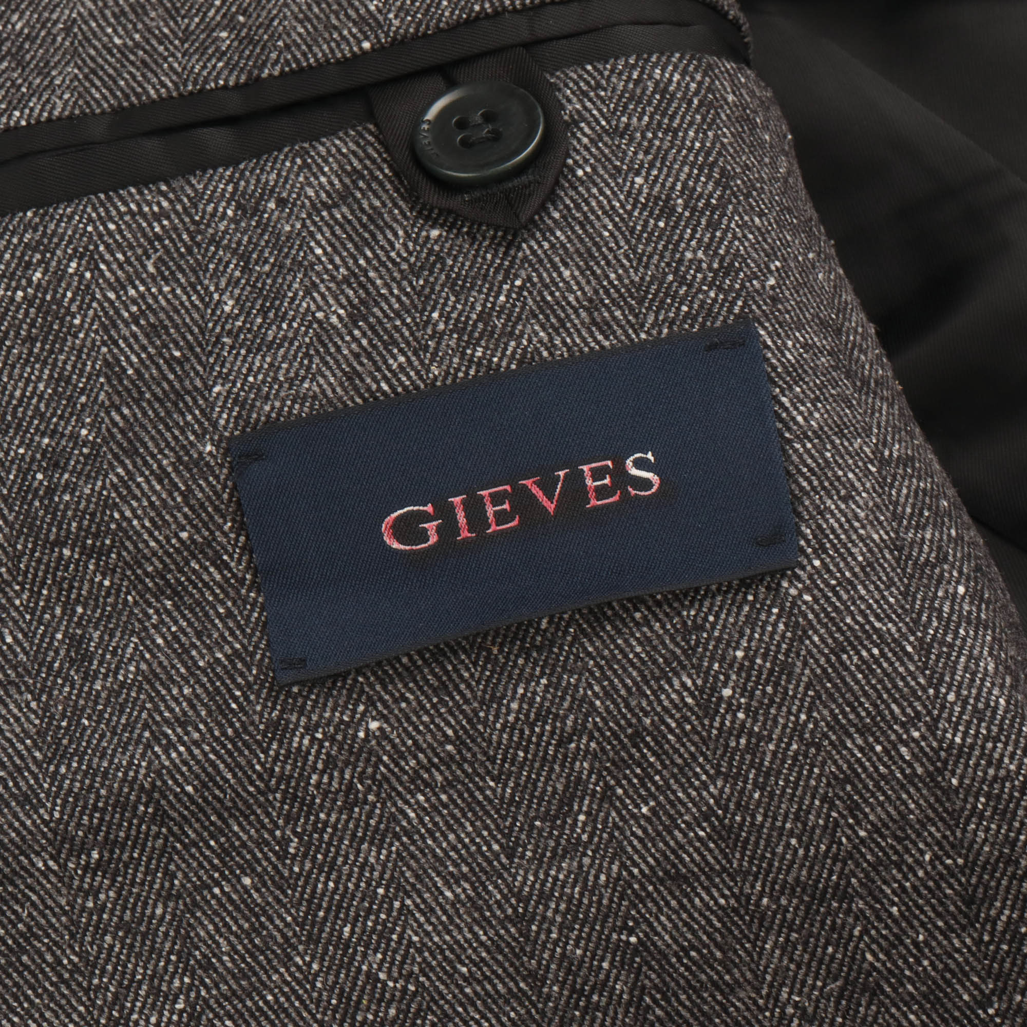 Silk Blend Herringbone Suit