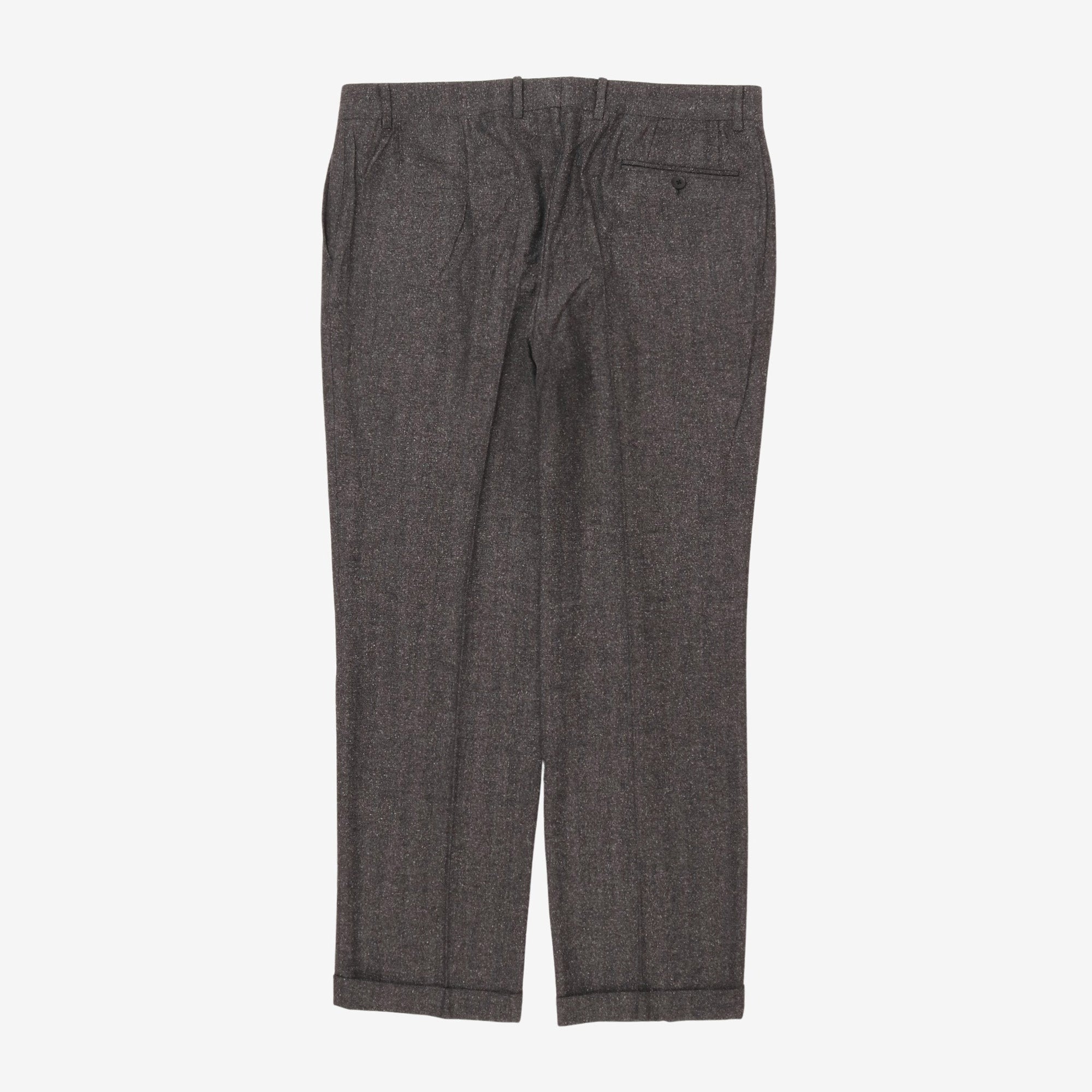 Silk Blend Herringbone Suit