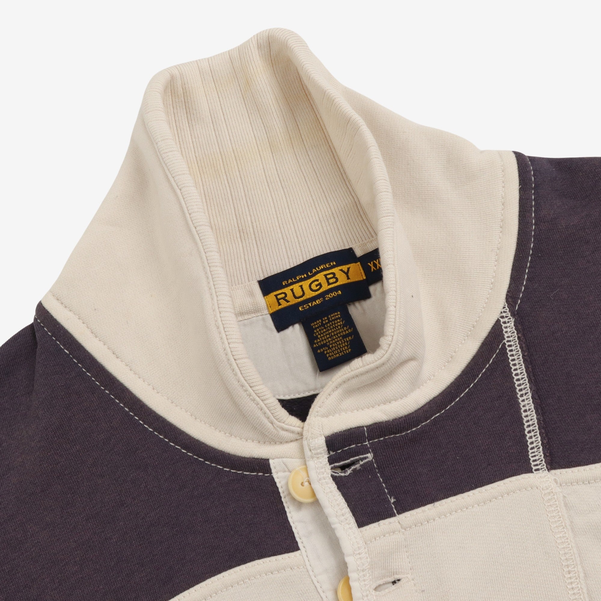 Shawl Collar Rugby Shirt