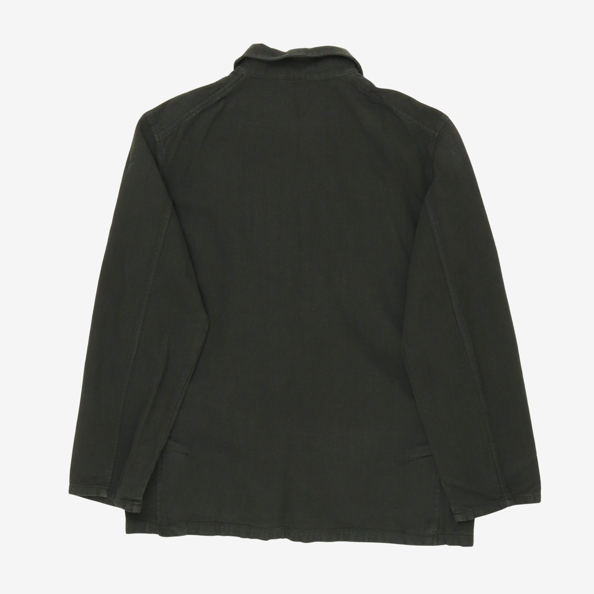 Linen Blend Work Jacket