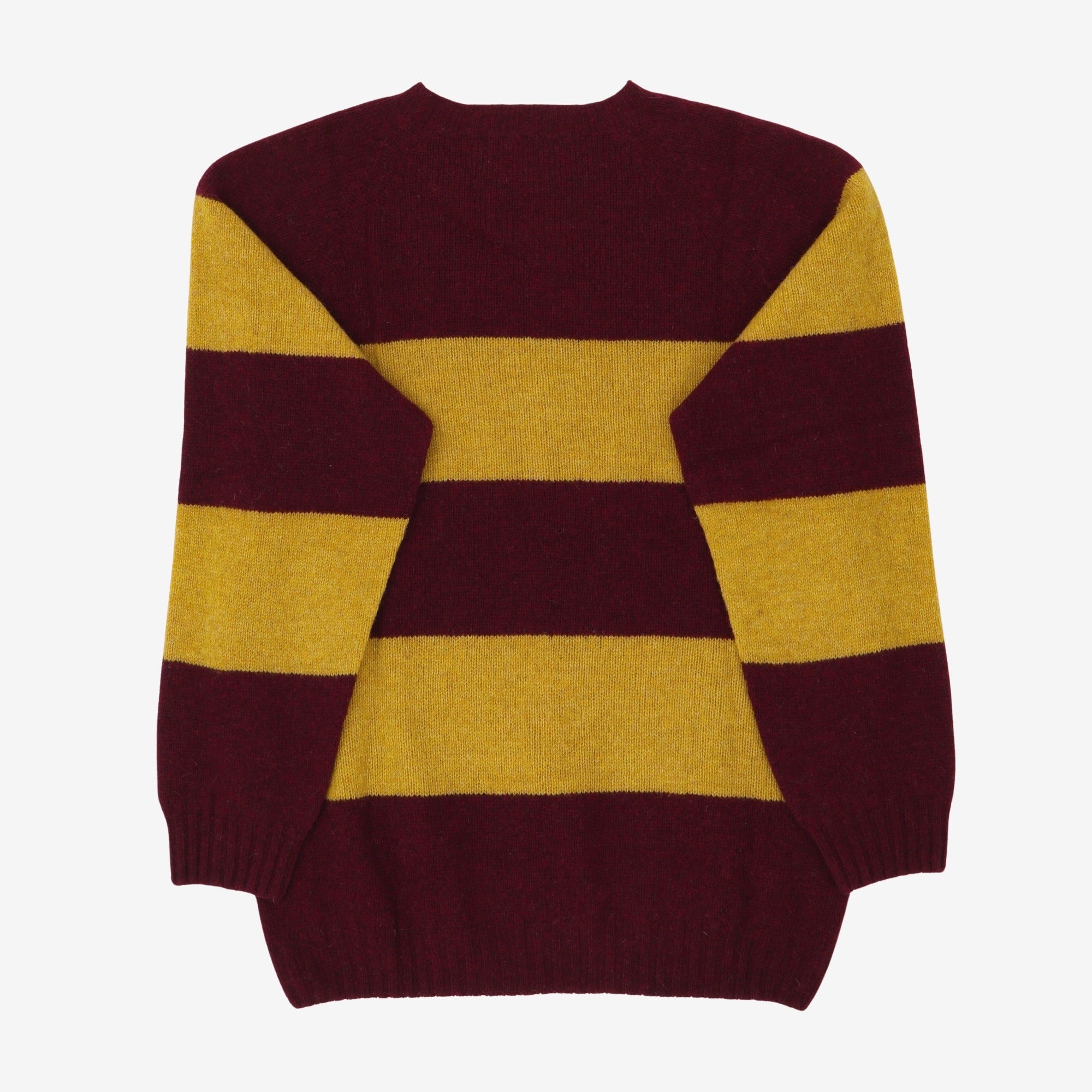 Block Stripe Crewneck Sweater