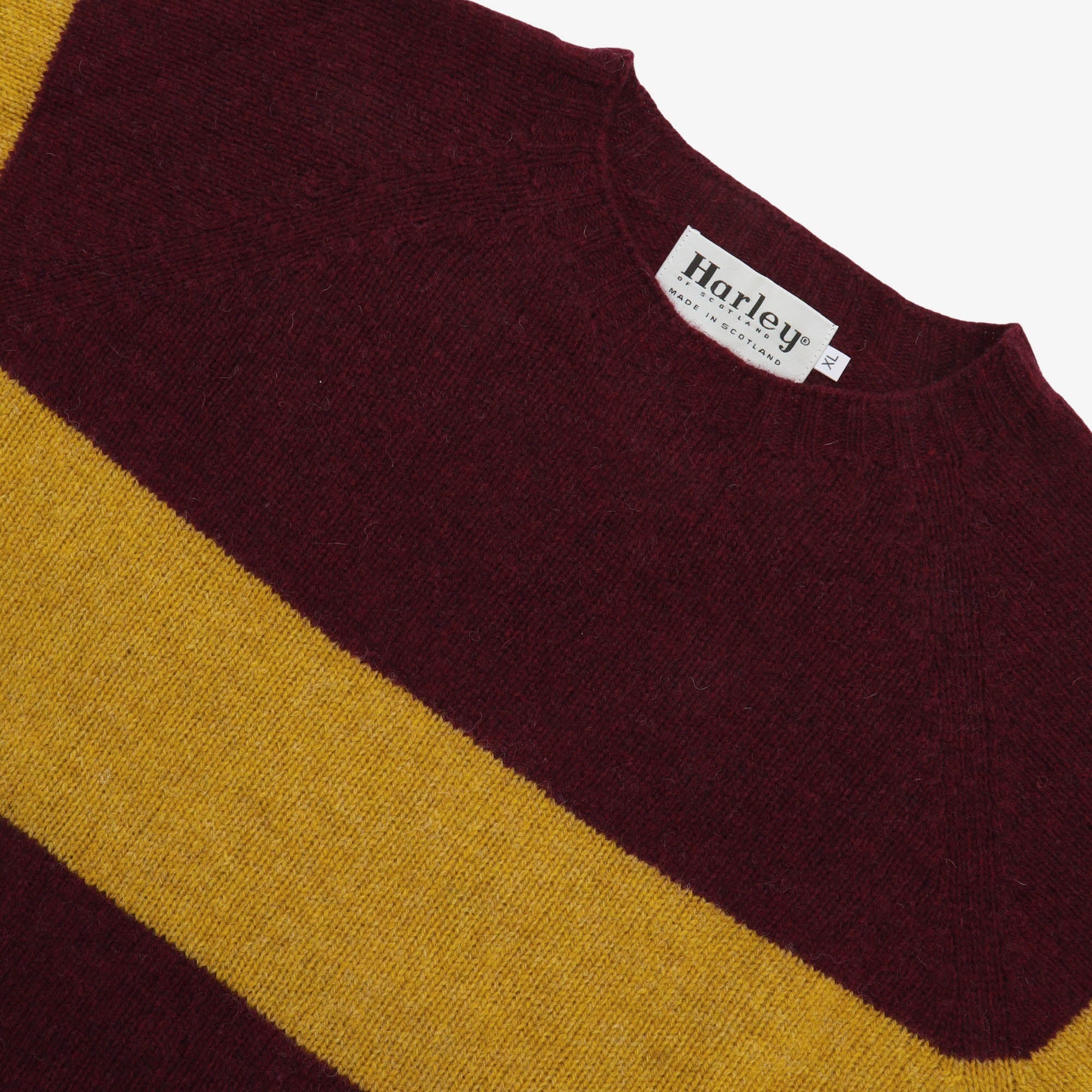 Block Stripe Crewneck Sweater