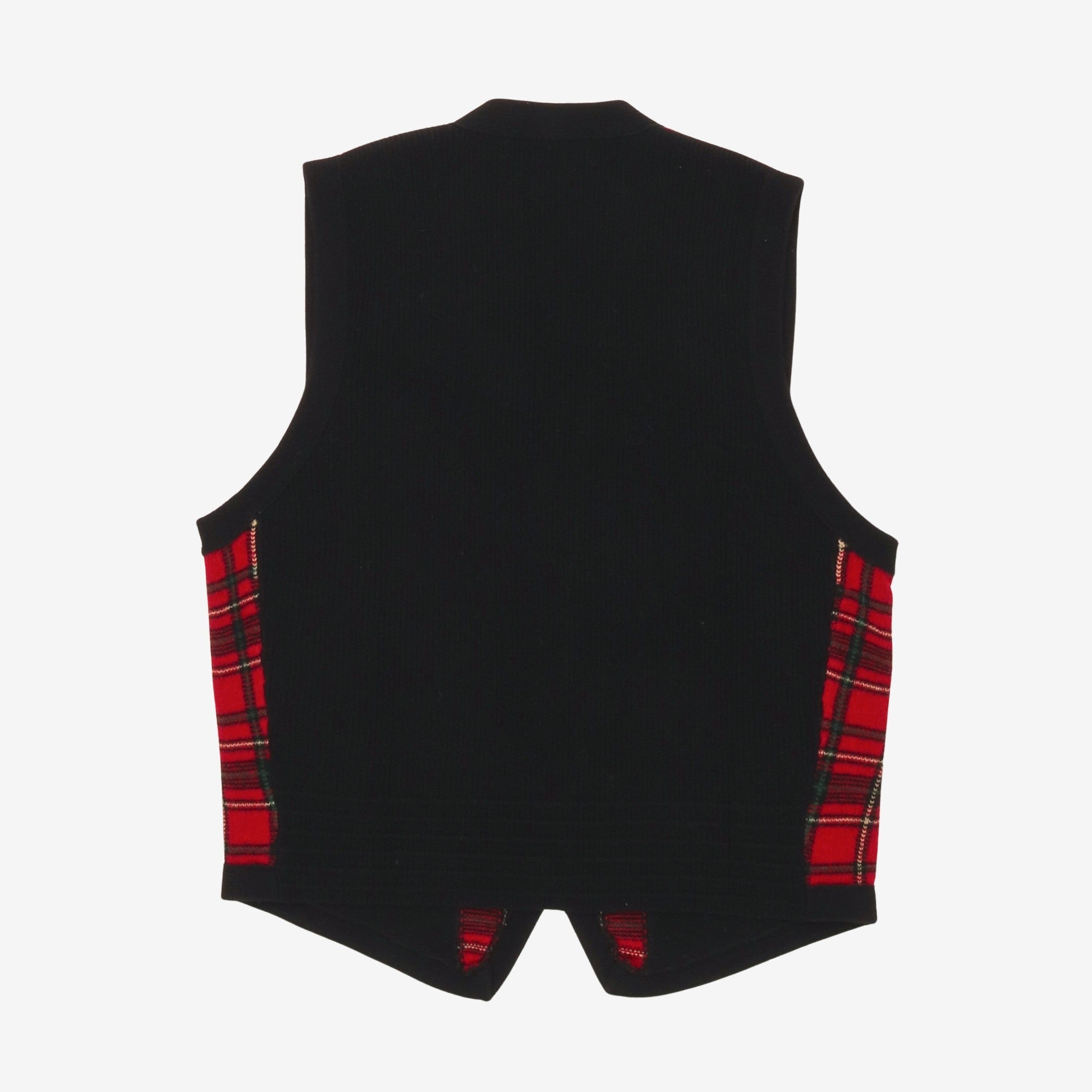 Tartan Knit Vest