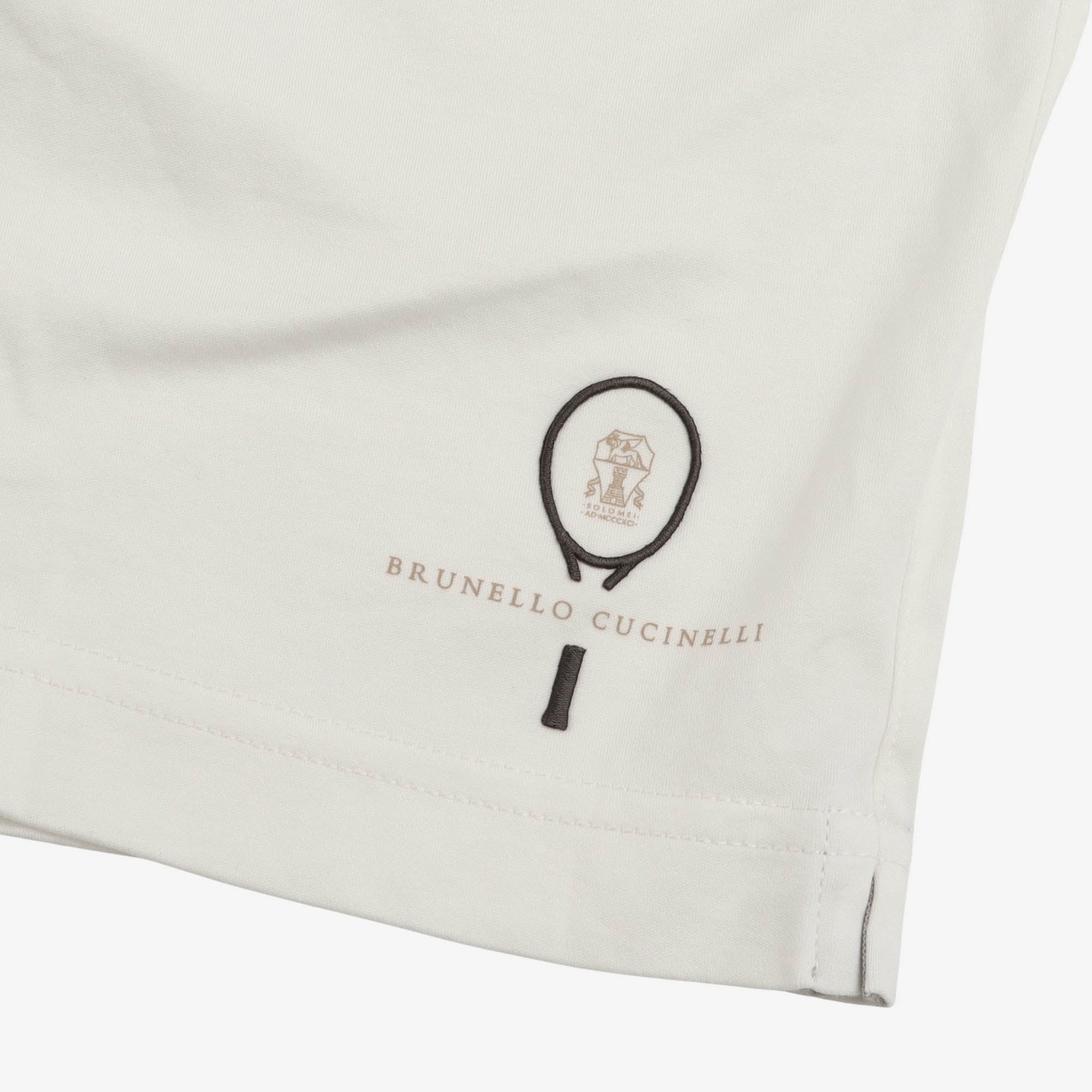 Embroidered Logo Shorts