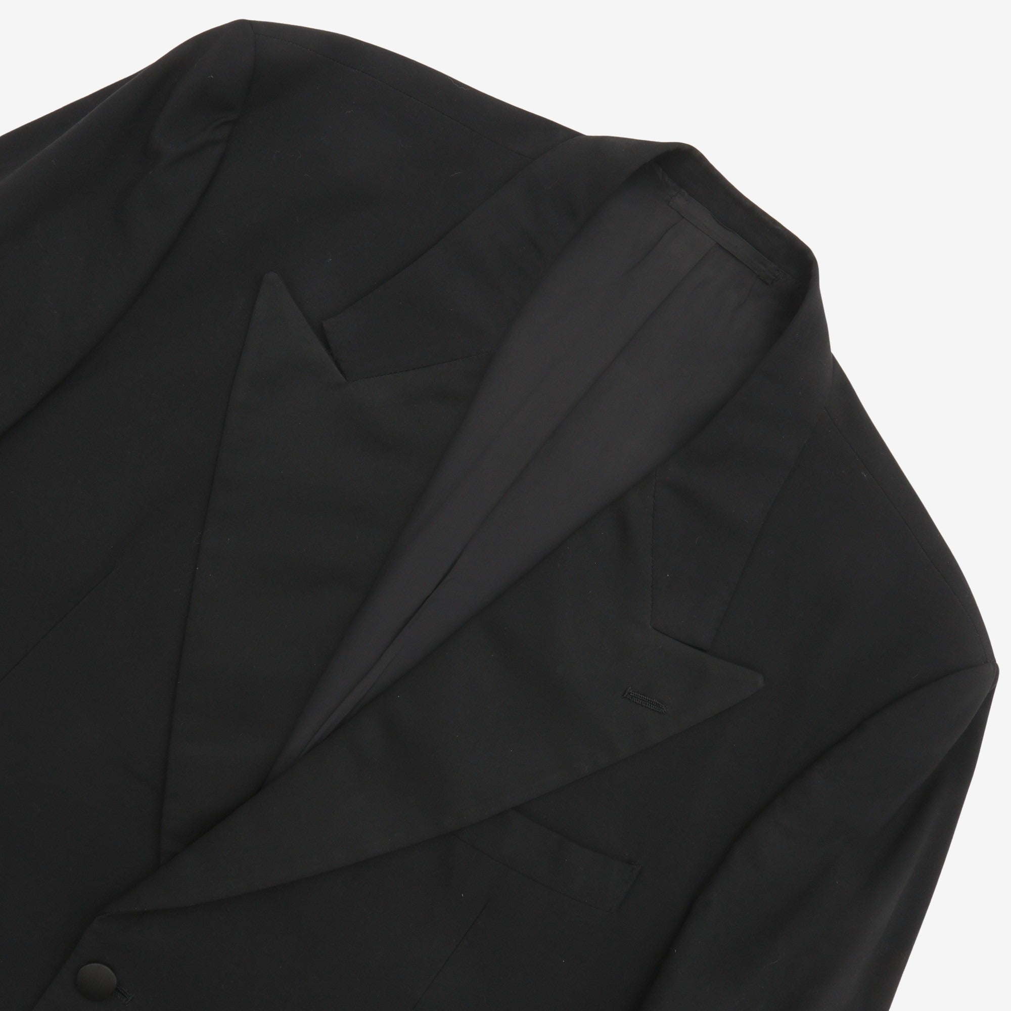 Black Peak Lapel Evening Jacket