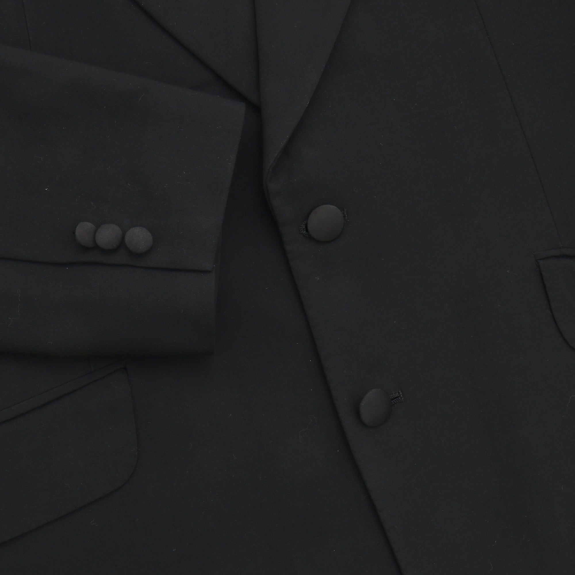 Black Peak Lapel Evening Jacket