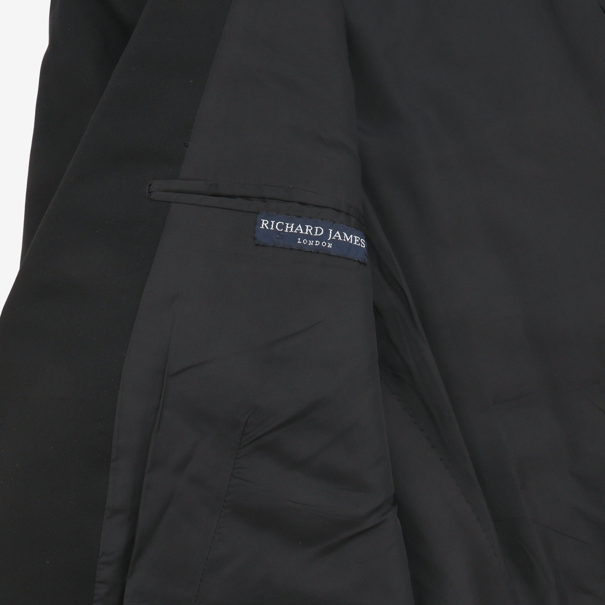 Black Peak Lapel Evening Jacket