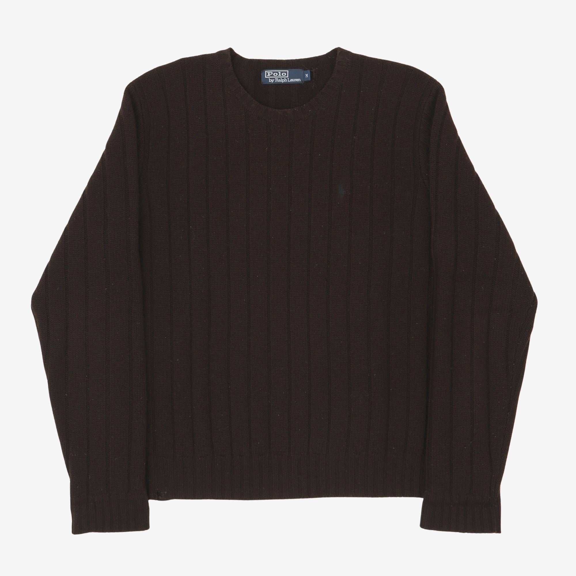 Lambswool Ribbed Sweater