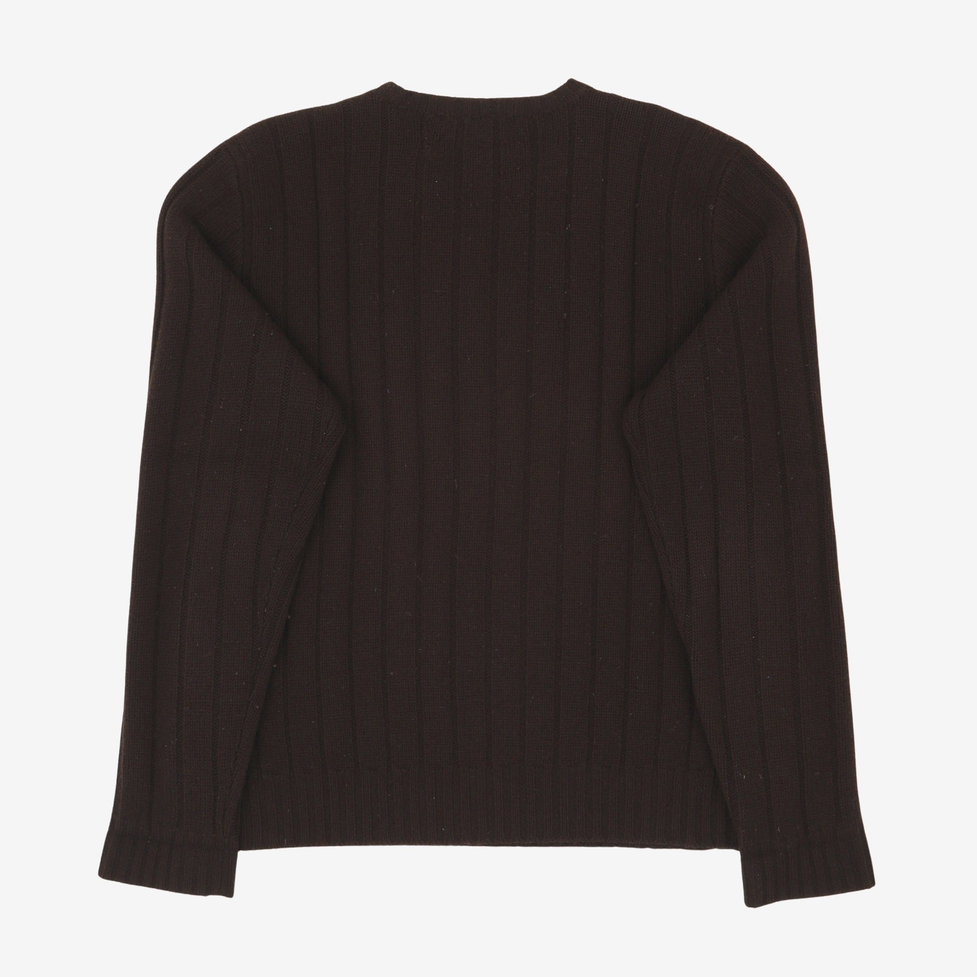 Lambswool Ribbed Sweater