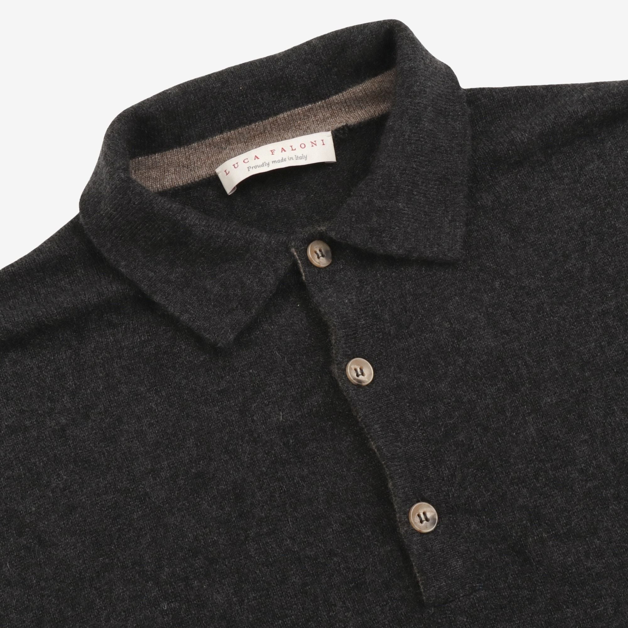 2-Ply Cashmere Polo