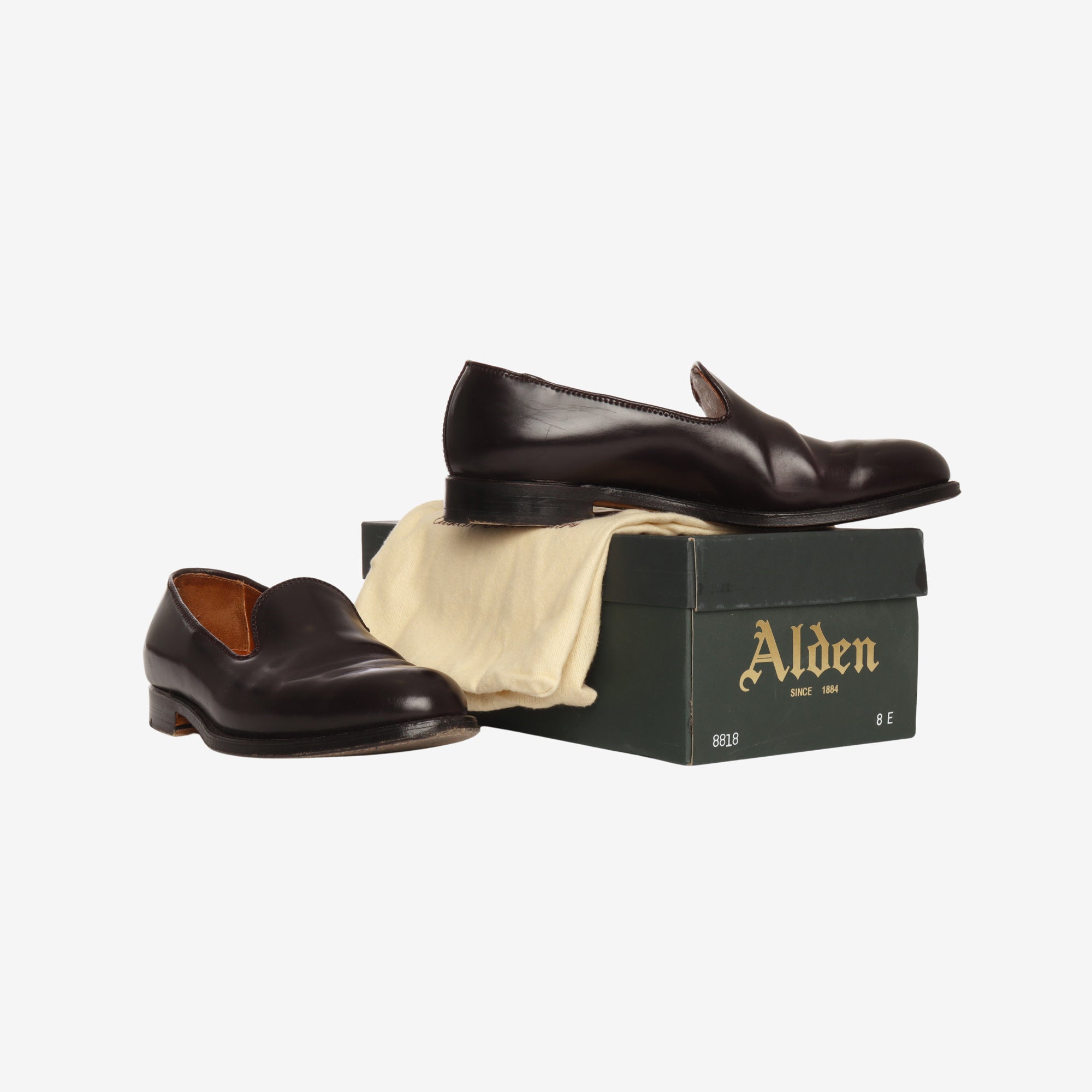 8818 Slip On Loafers (Cordovan)