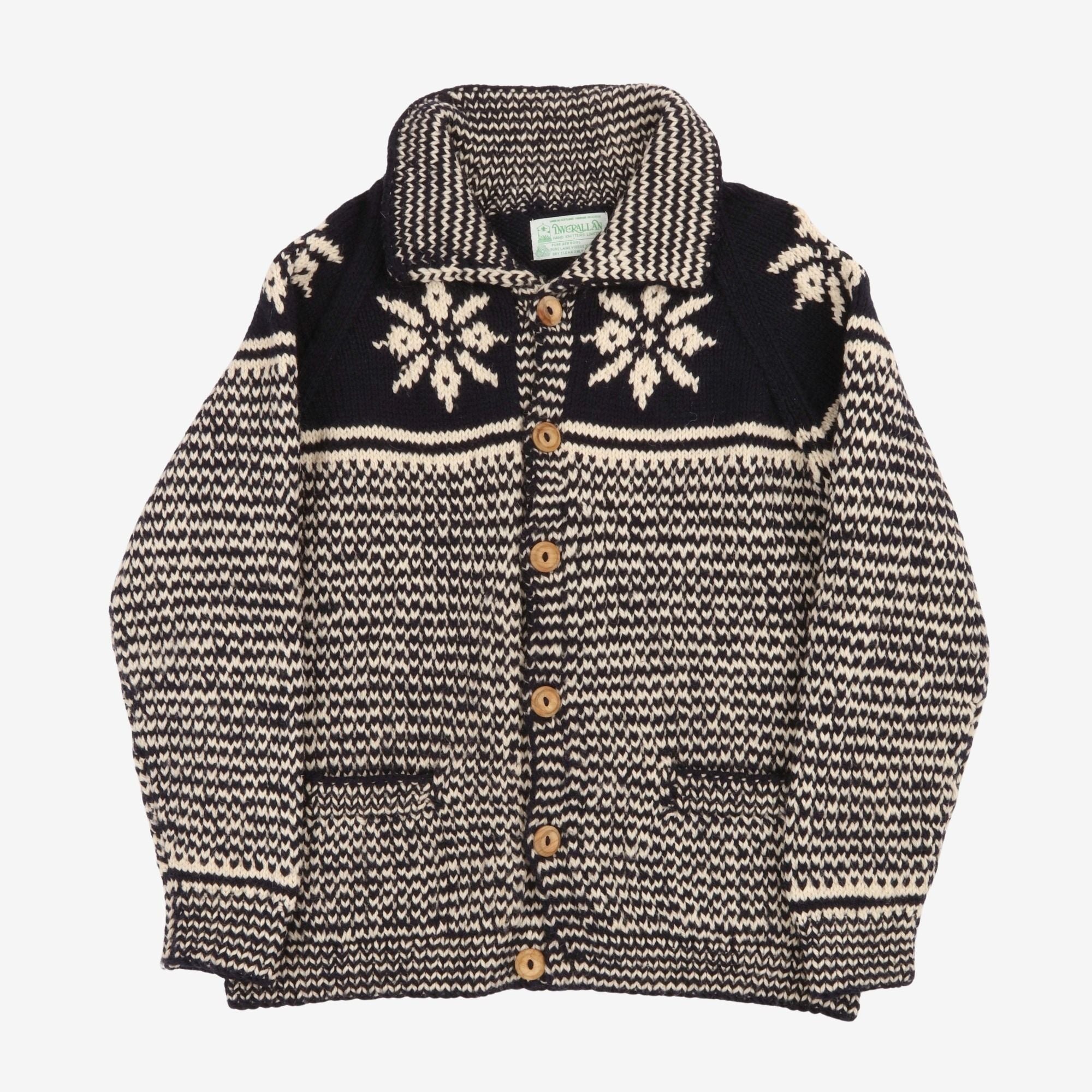 Swedish Lumber Snowflake Cardigan