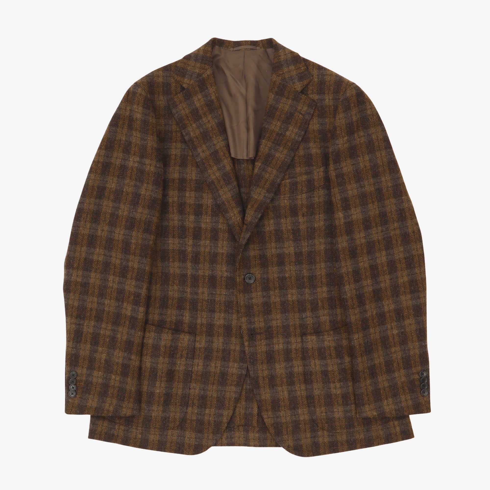 G61 Wool Check Jacket