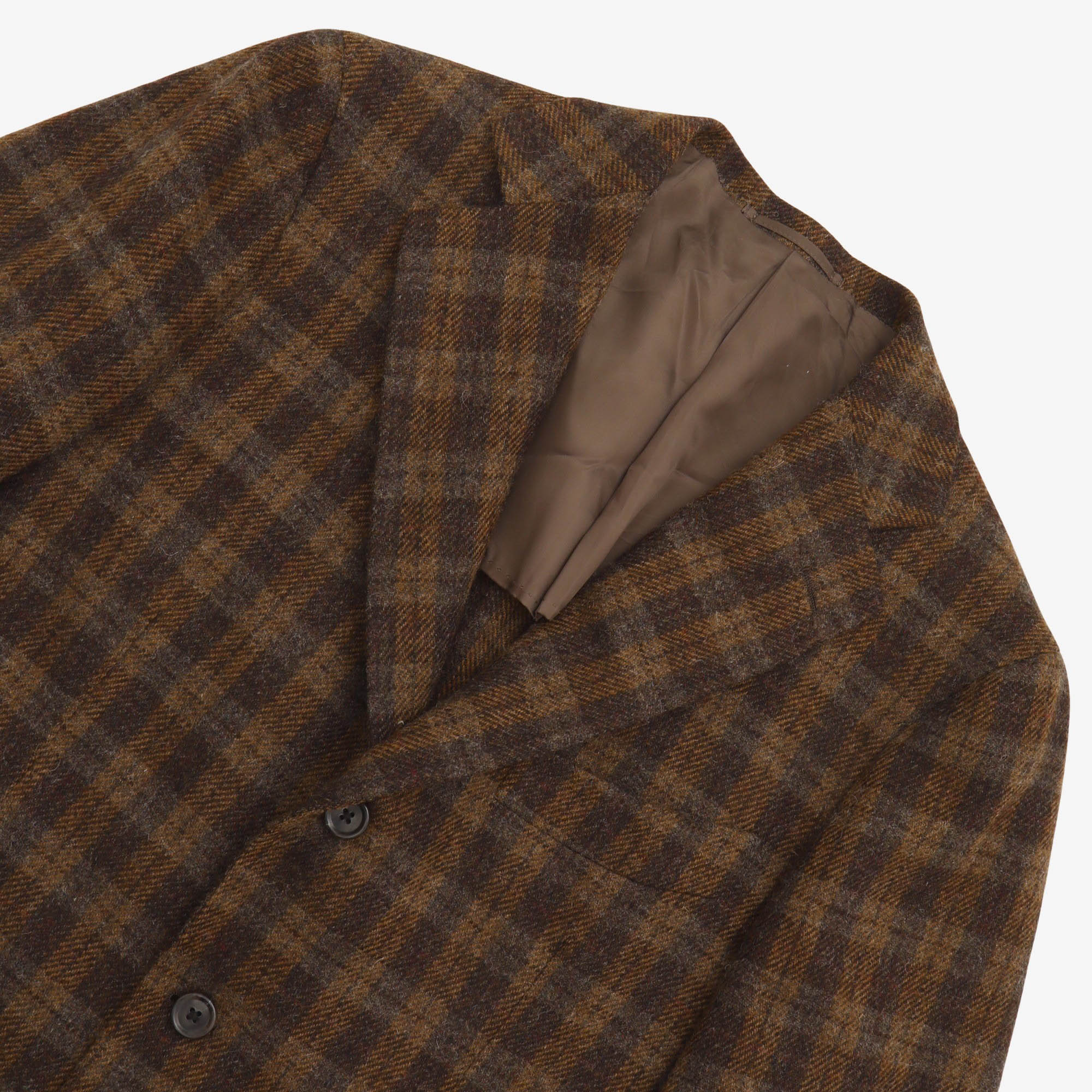G61 Wool Check Jacket