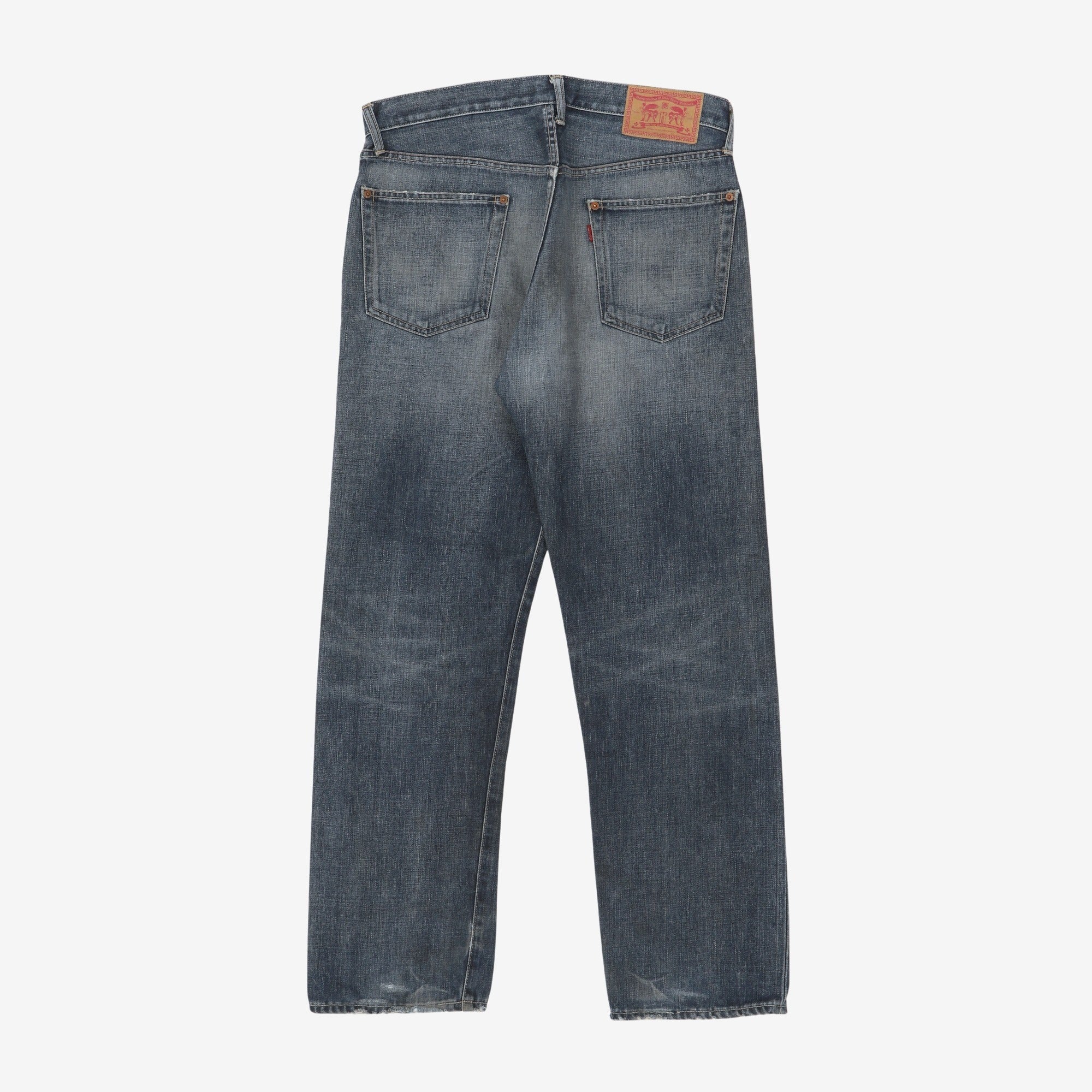 Distressed Selvedge Denim (34W X 30L)