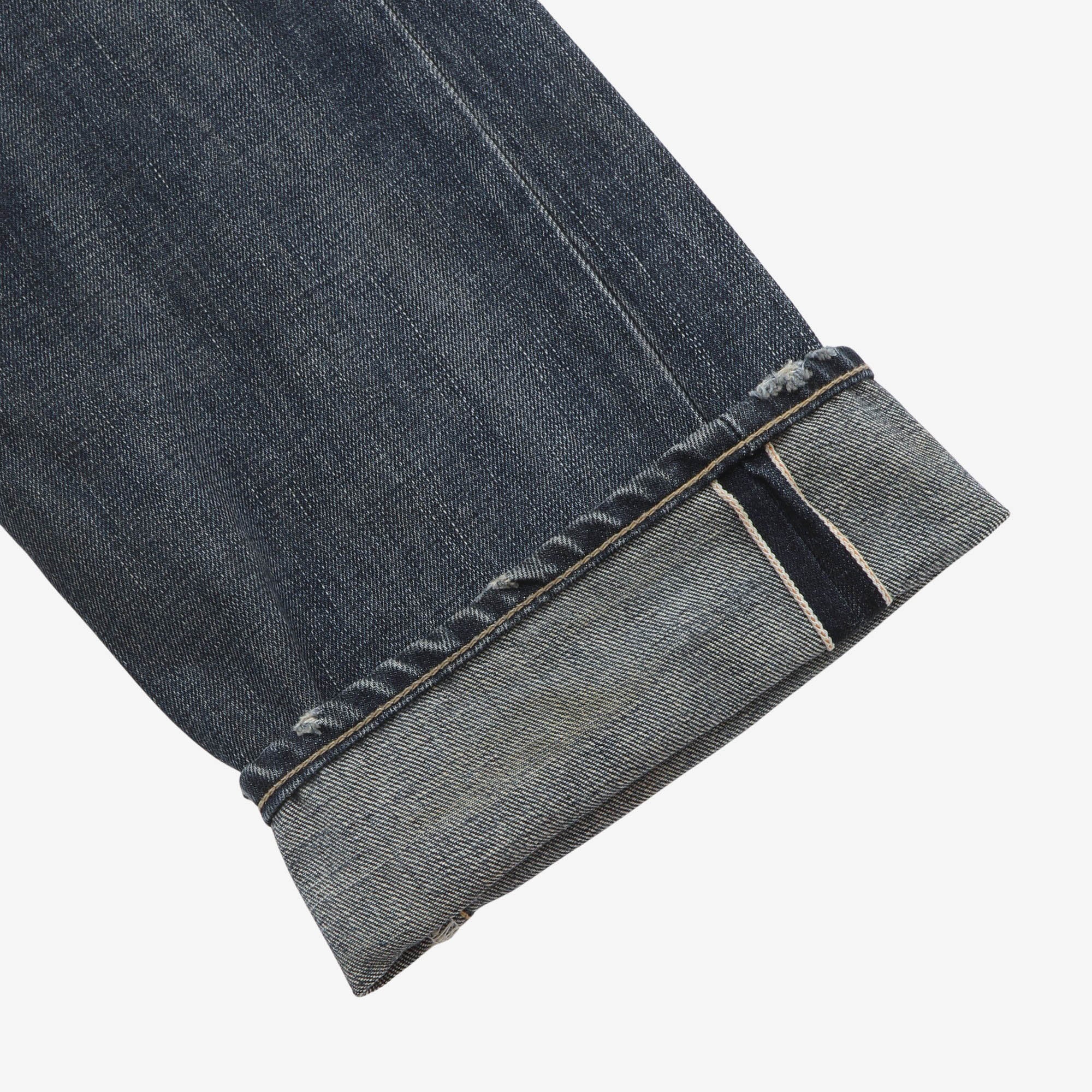 Distressed Selvedge Denim (34W X 30L)