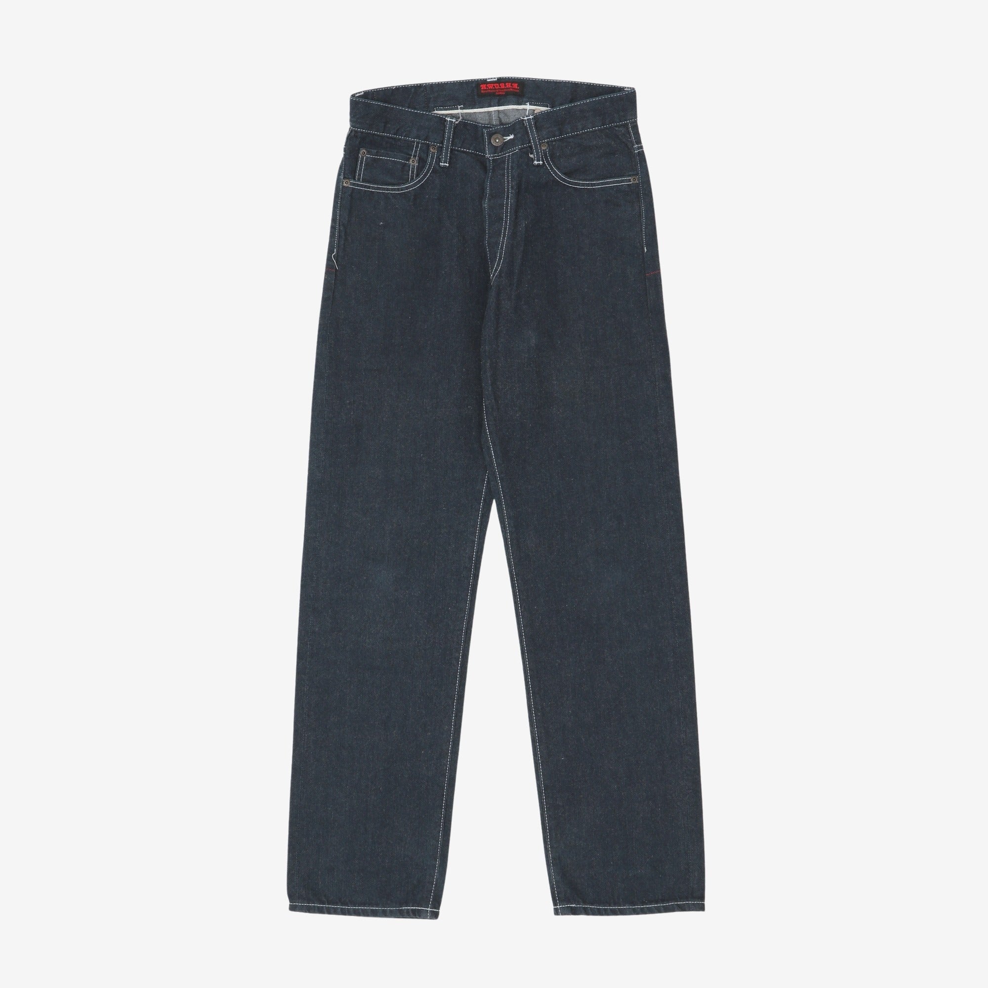M7-11 Cinch Back Selvedge Denim (30W X 31.5L)