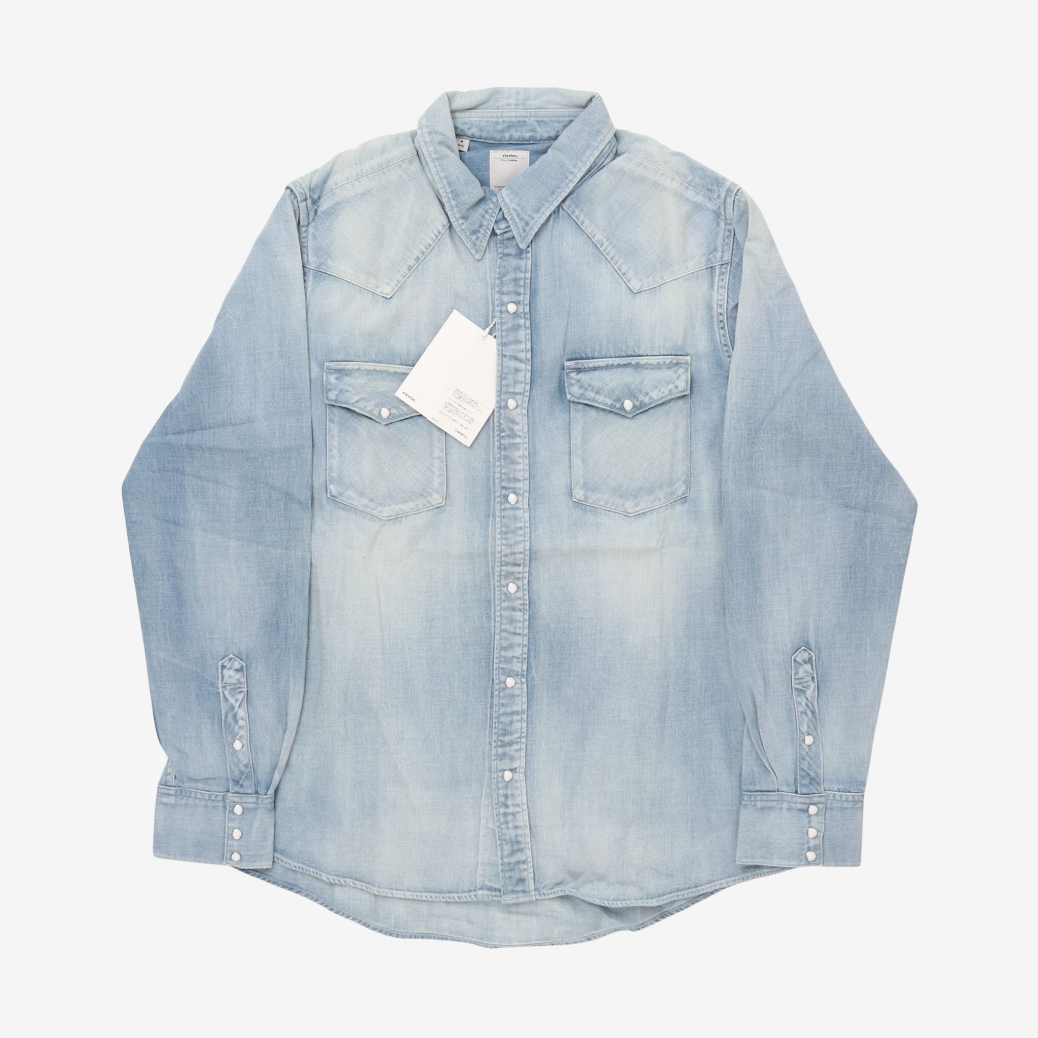 Social Sculpture Shirt (Dmg Indigo)