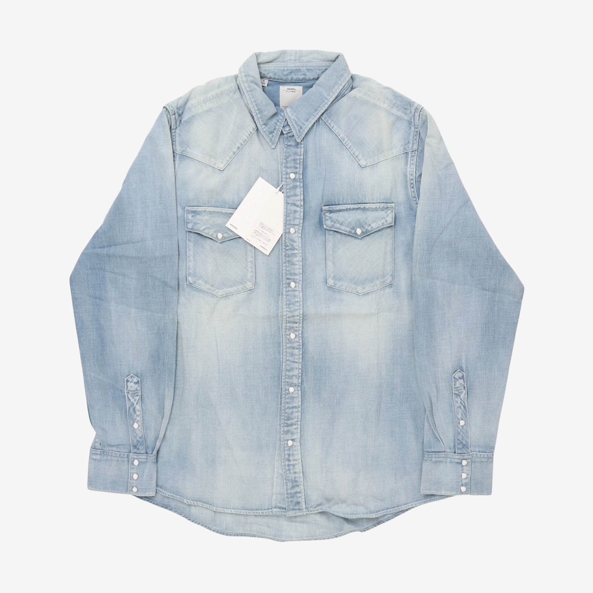 Social Sculpture Shirt (Dmg Indigo)