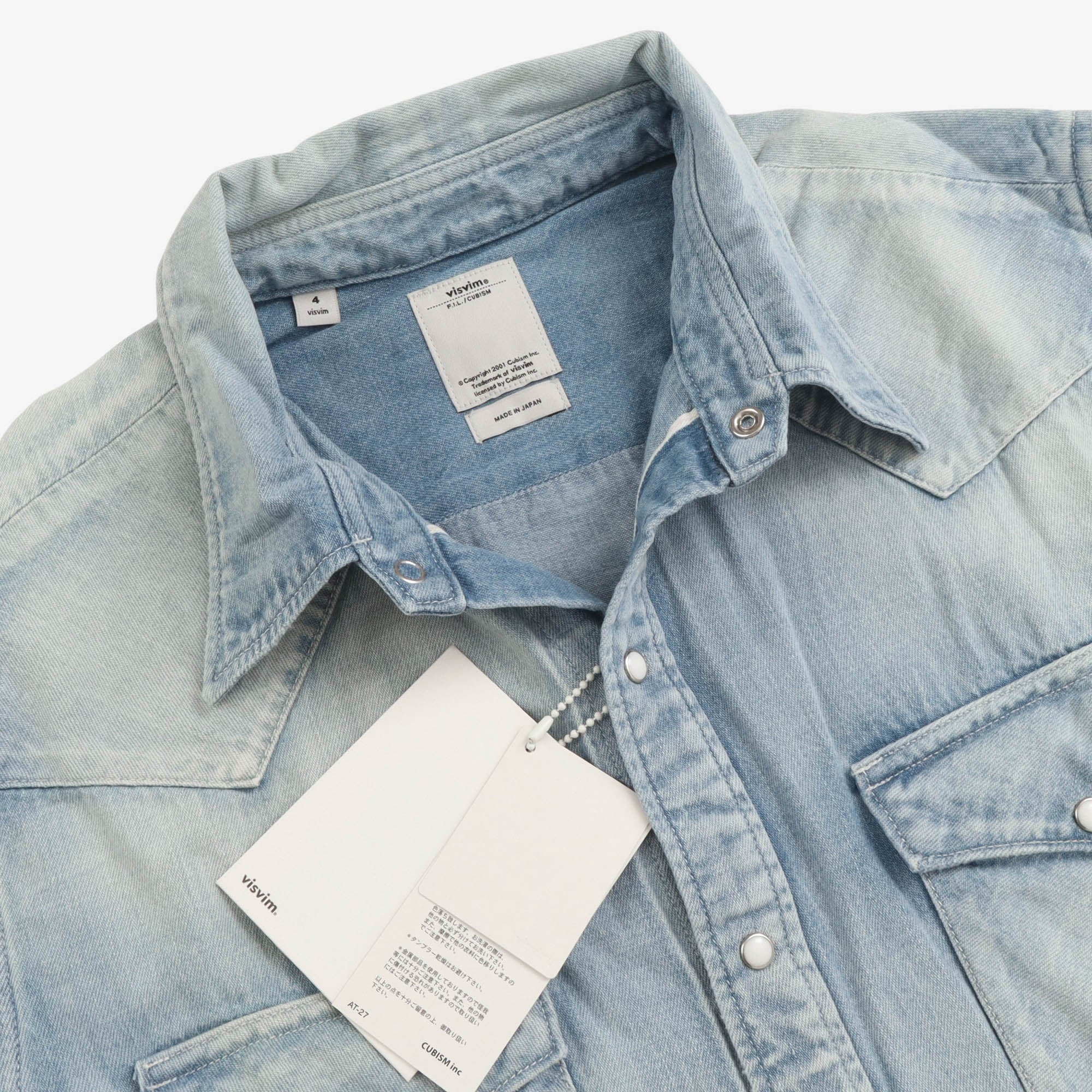 Social Sculpture Shirt (Dmg Indigo)