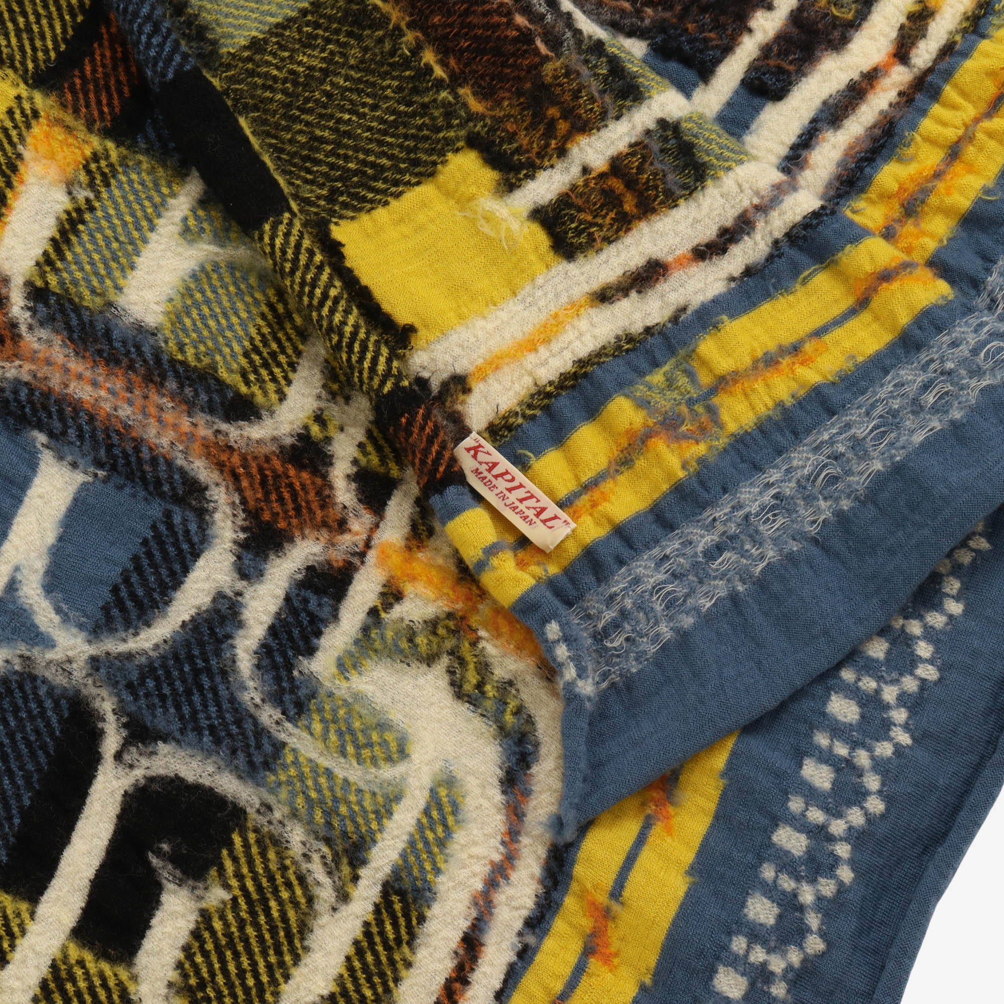 Filted Wool Tartan Scarf