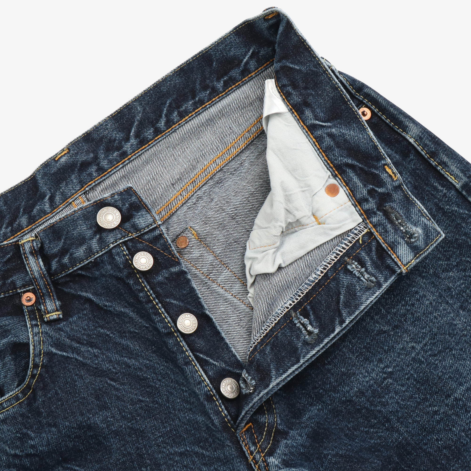 Lot SD-107 Selvedge Denim (30W X 32L)