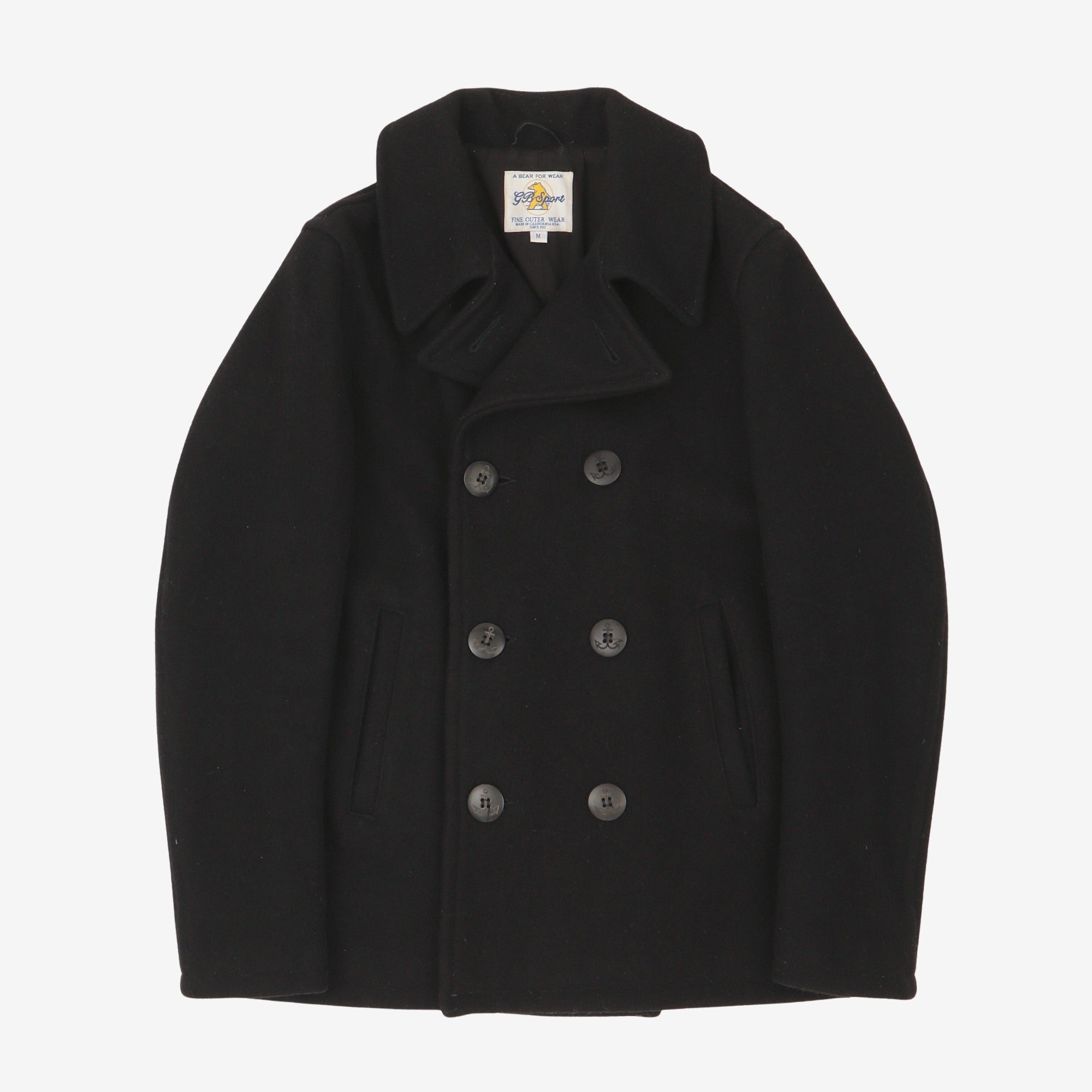 Vintage Wool Peacoat