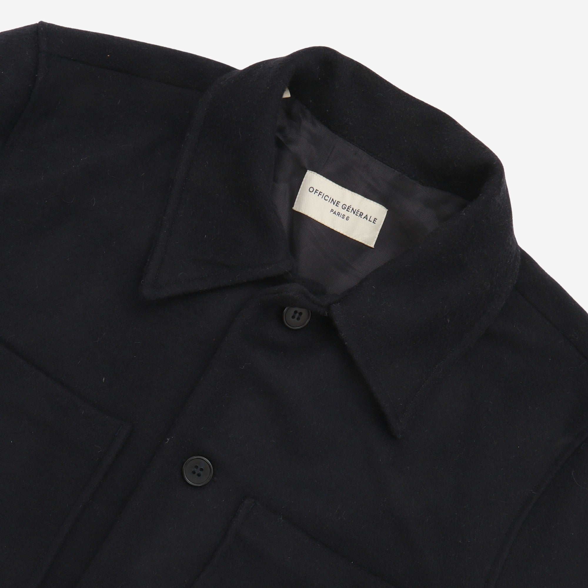 Cashmere Blend Felt Jacket