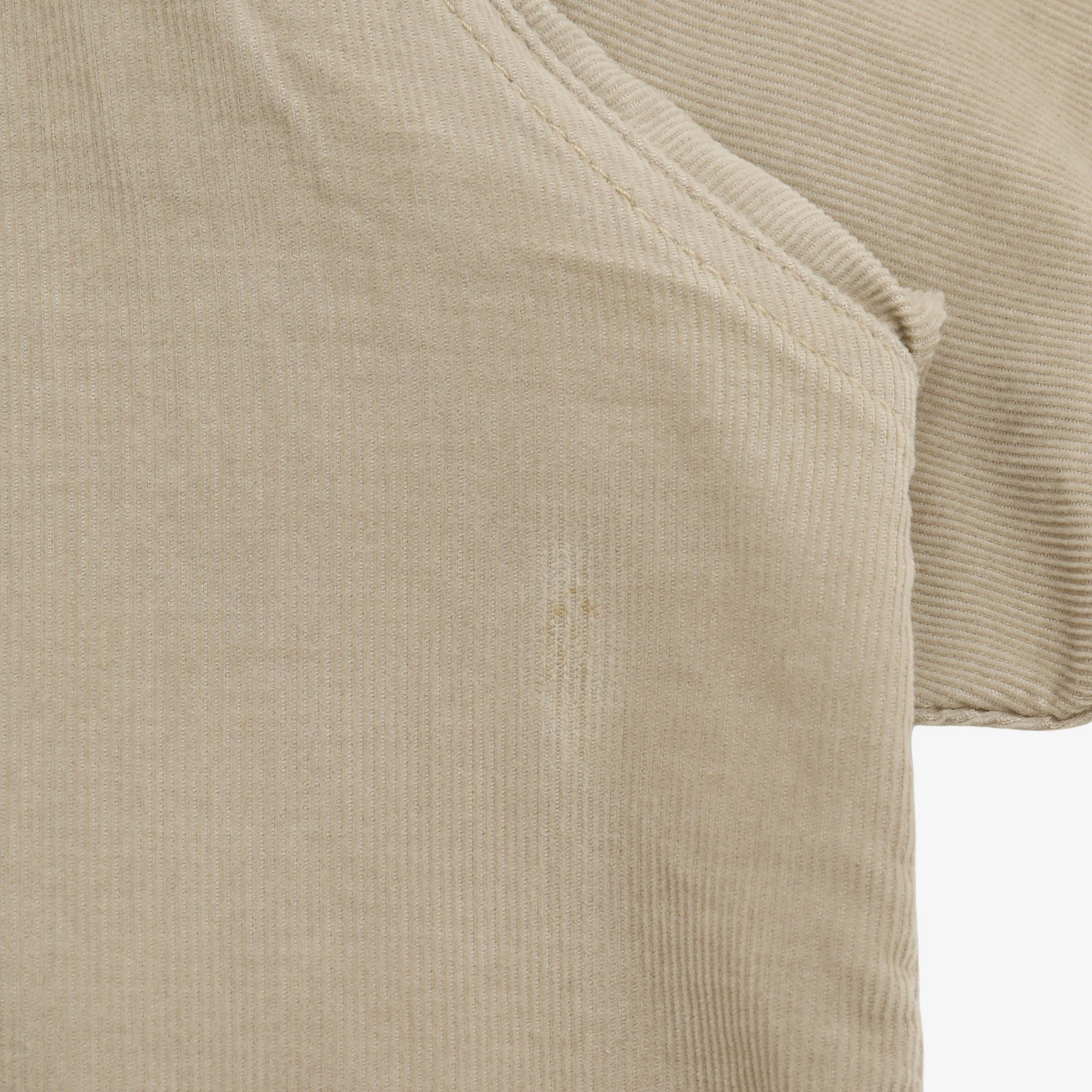 Corduroy Open Collar Shirt