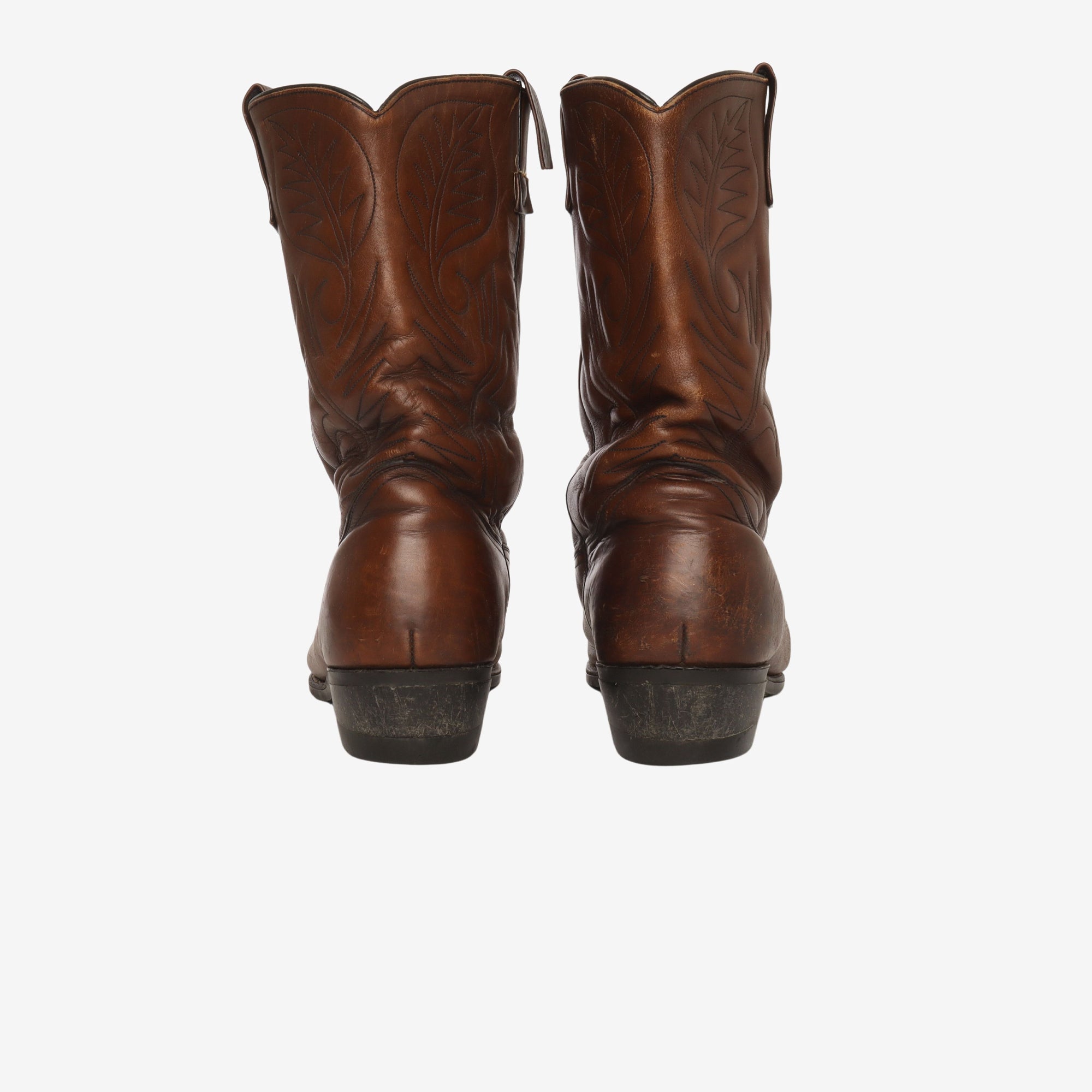 9801 Western Leather Boots